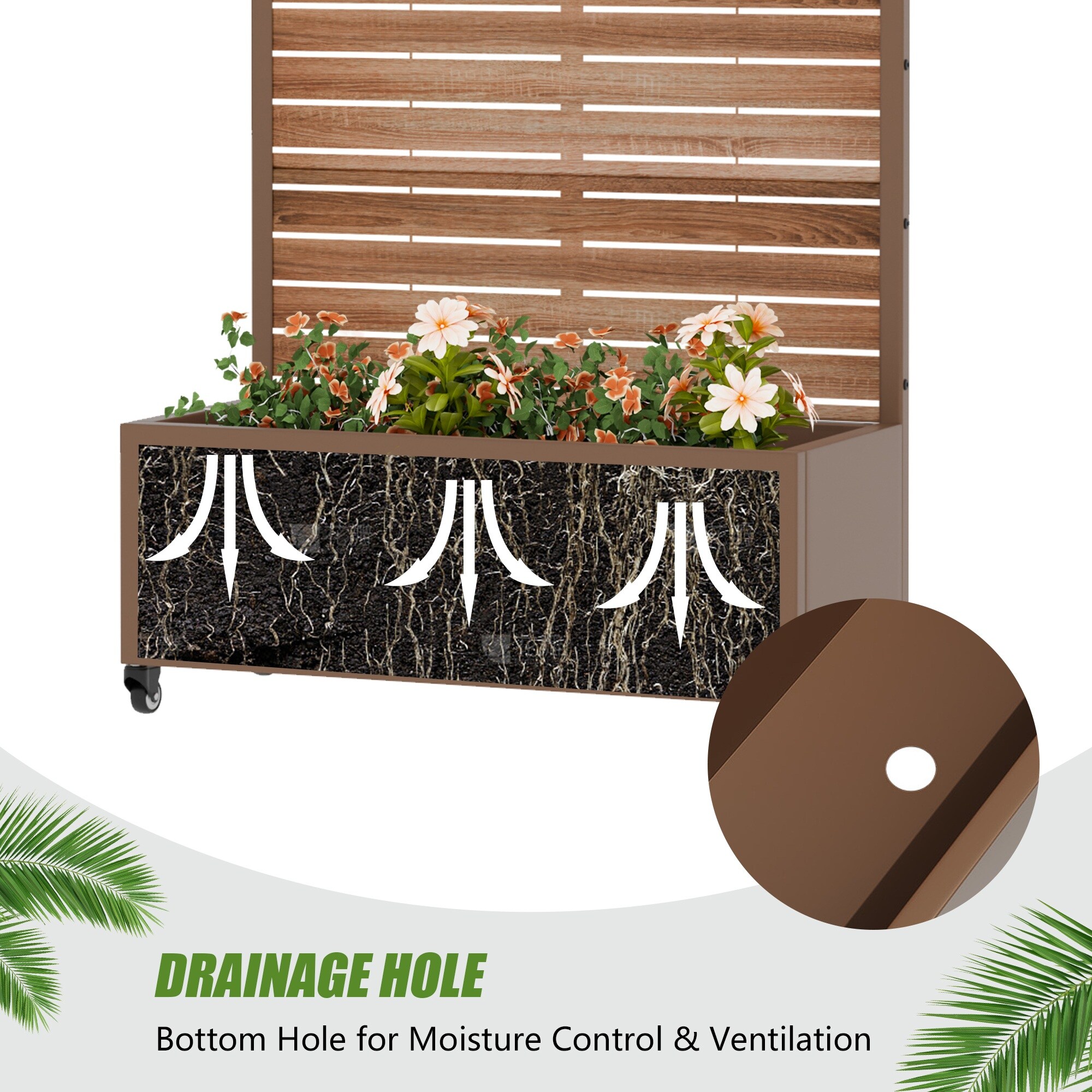 Misty Moon LW0406-SYJZZX-A62 Planter-Window-Box - View #5