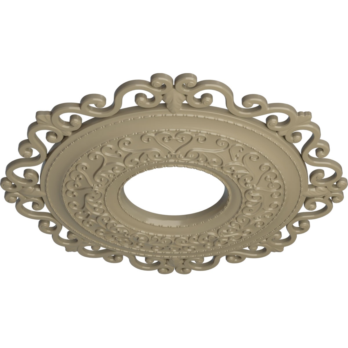 Ekena Millwork CM22ORGDF Ceiling-Medallions - View #2