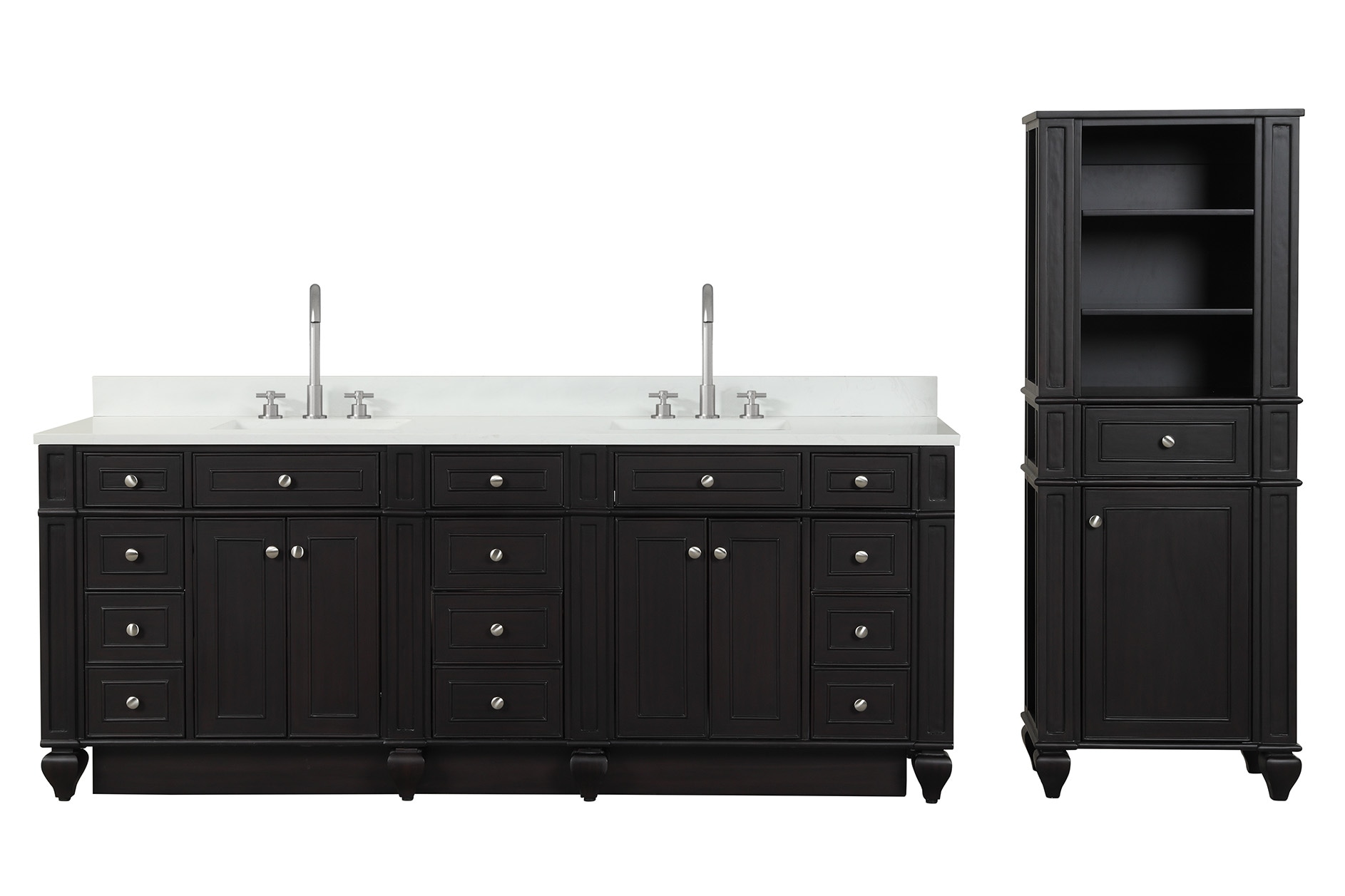 Design Element WN-84-ES Bath-Vanity-Combo - View #7