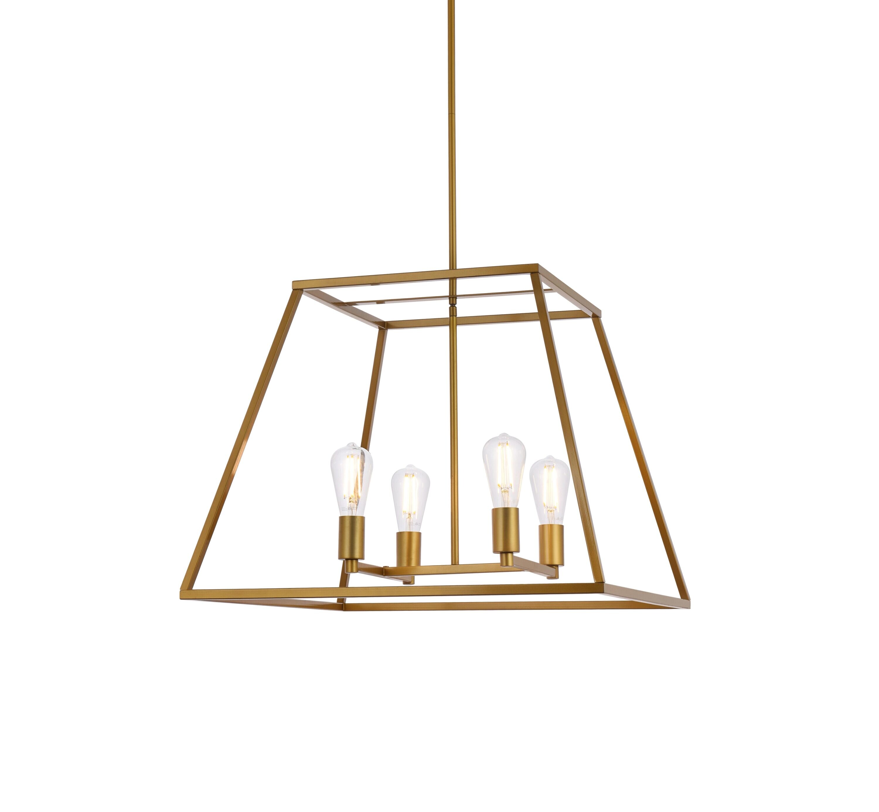 Elegant Decor HFDL2160D24BR Pendant-Lights - View #3