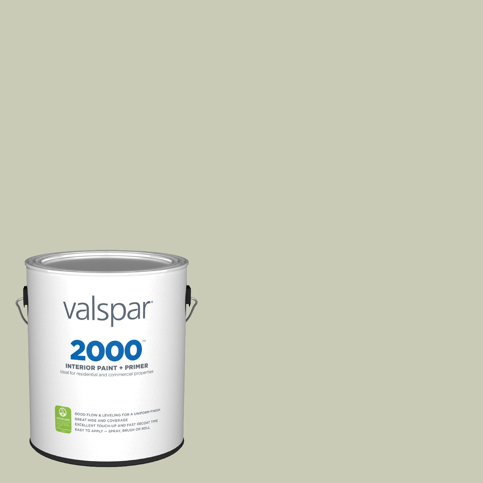 Valspar 6001-3B-26725 2000 Flat Mint Frost 6001-3B Latex Interior Paint Paint + Primer ( 1-gallon )