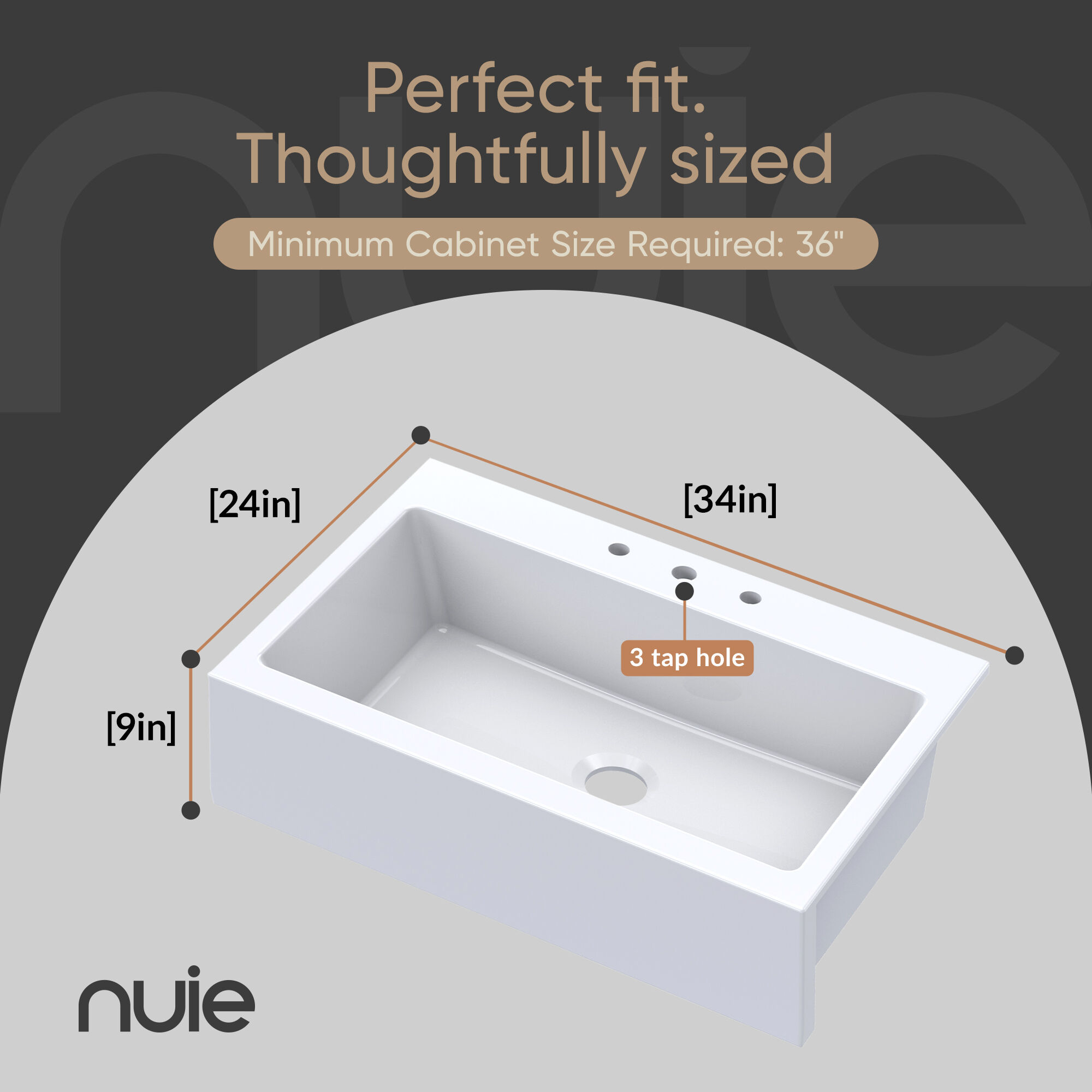 nuie SP10334 Kitchen-Sinks - View #5