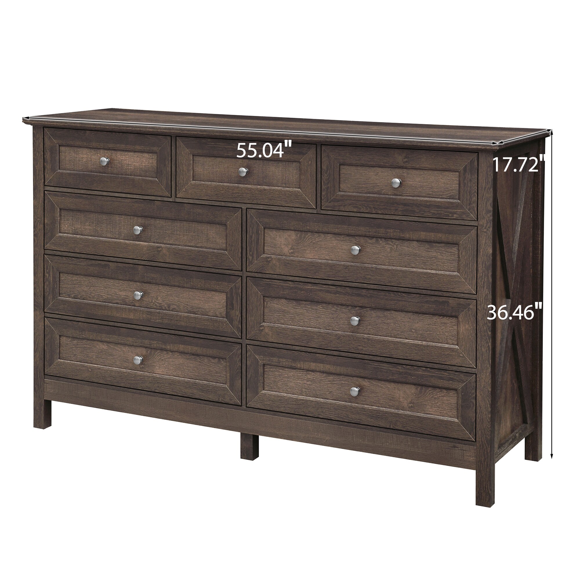 ModernLuxe L3P-N709P288888D dressers - View #7
