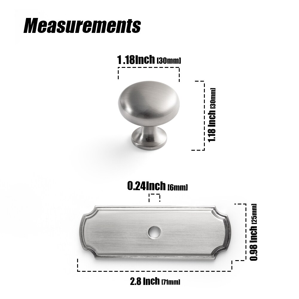 Miaokesen 6180LN-DK-DP Cabinet-Knobs - View #2