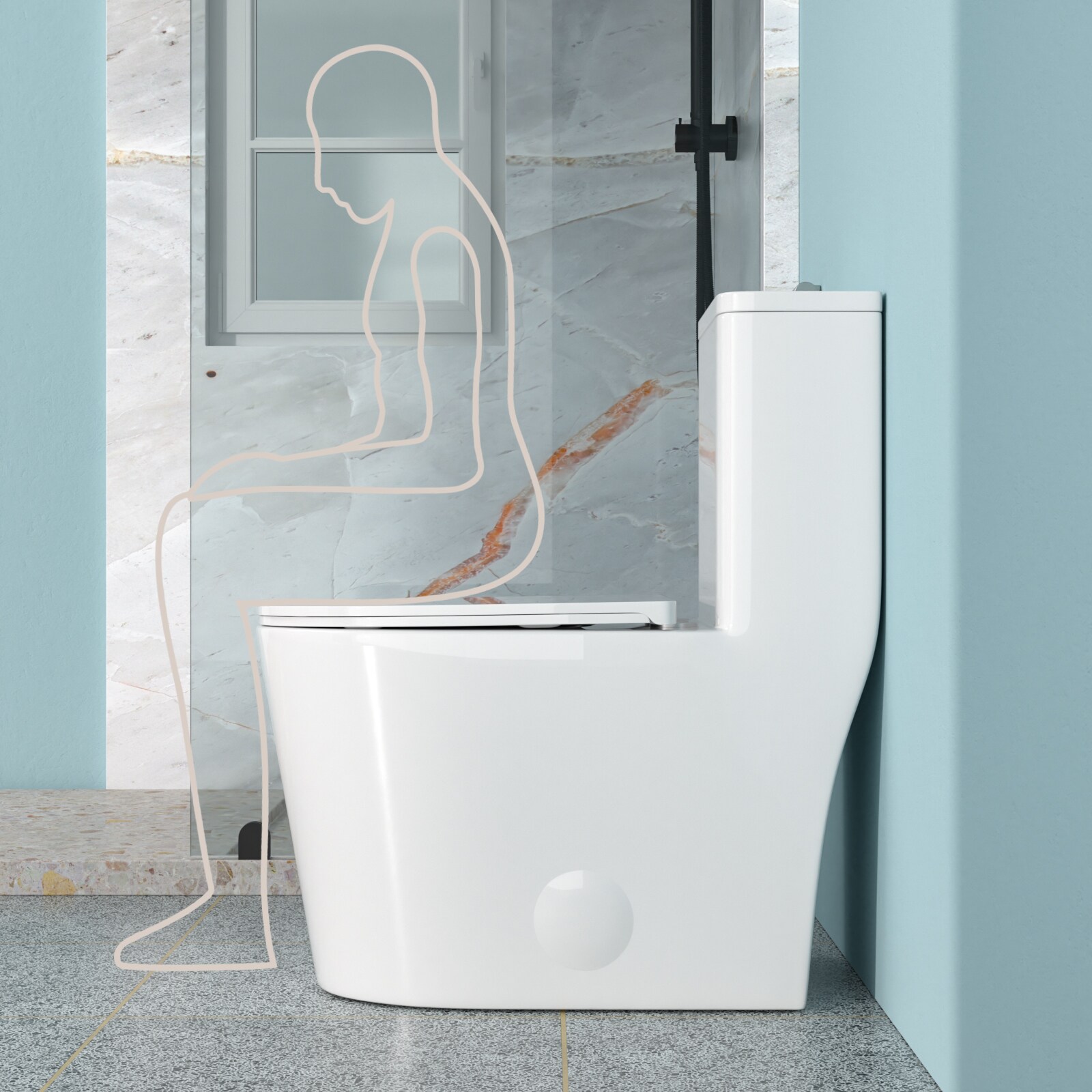 Vanityfus VF-LD-09871 toilets - View #2