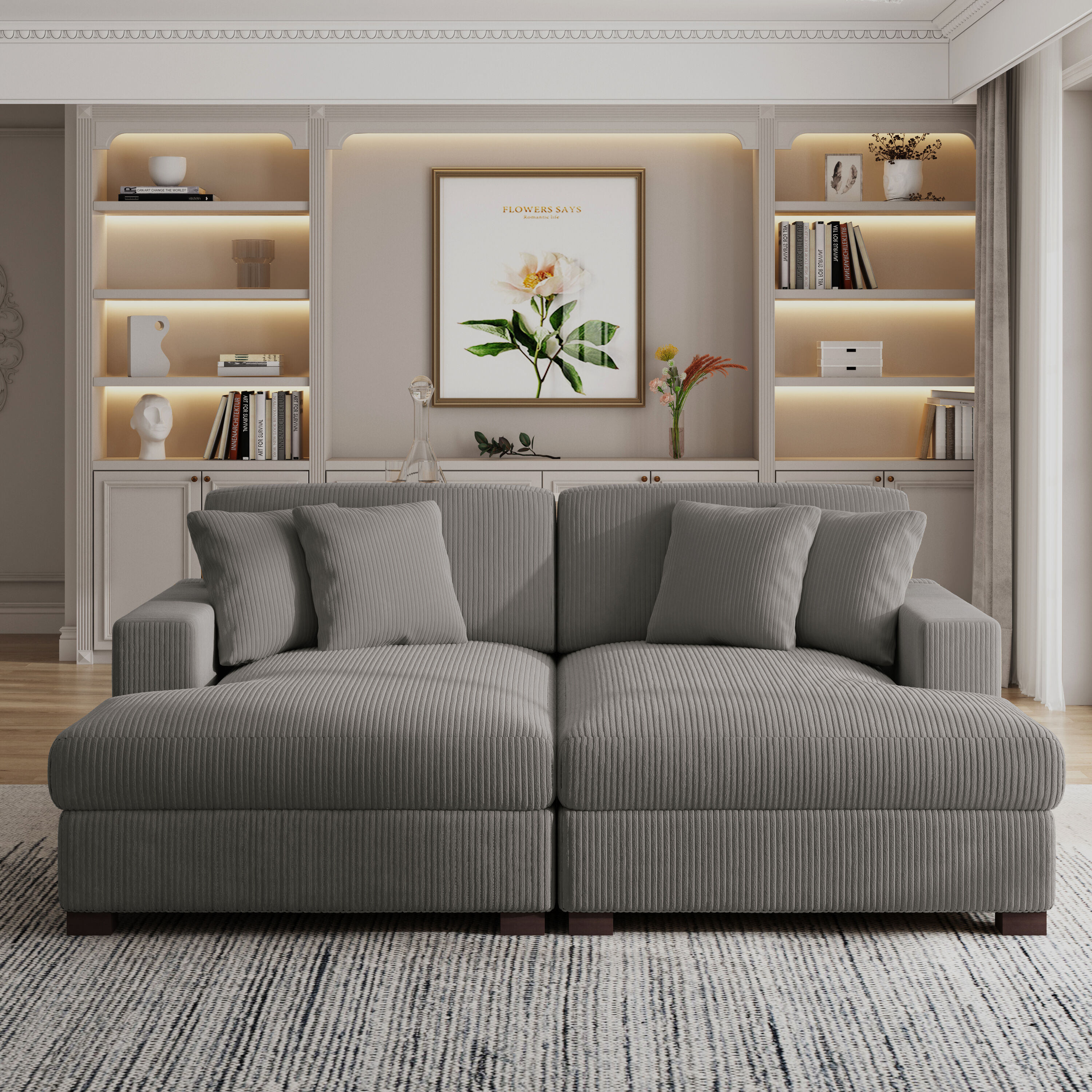 Dreamsidea CS7-LGY-CL-CR Sofas-Loveseats - View #2