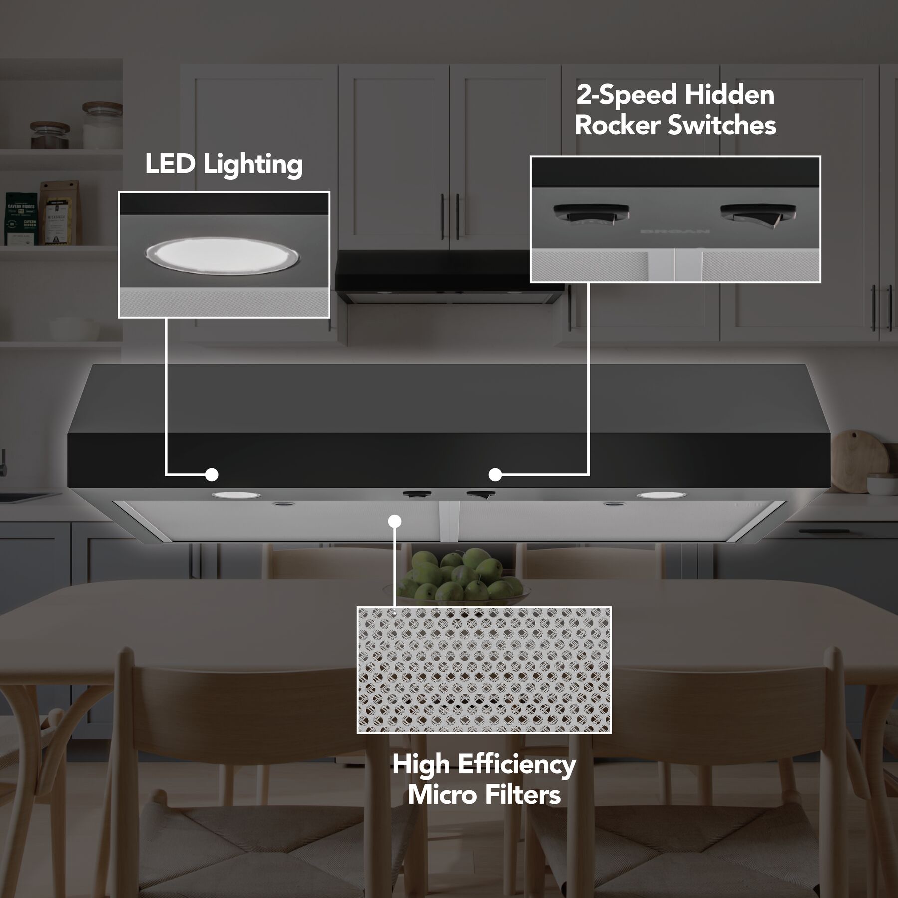 Broan GLA1303BL Undercabinet-Range-Hoods - View #8