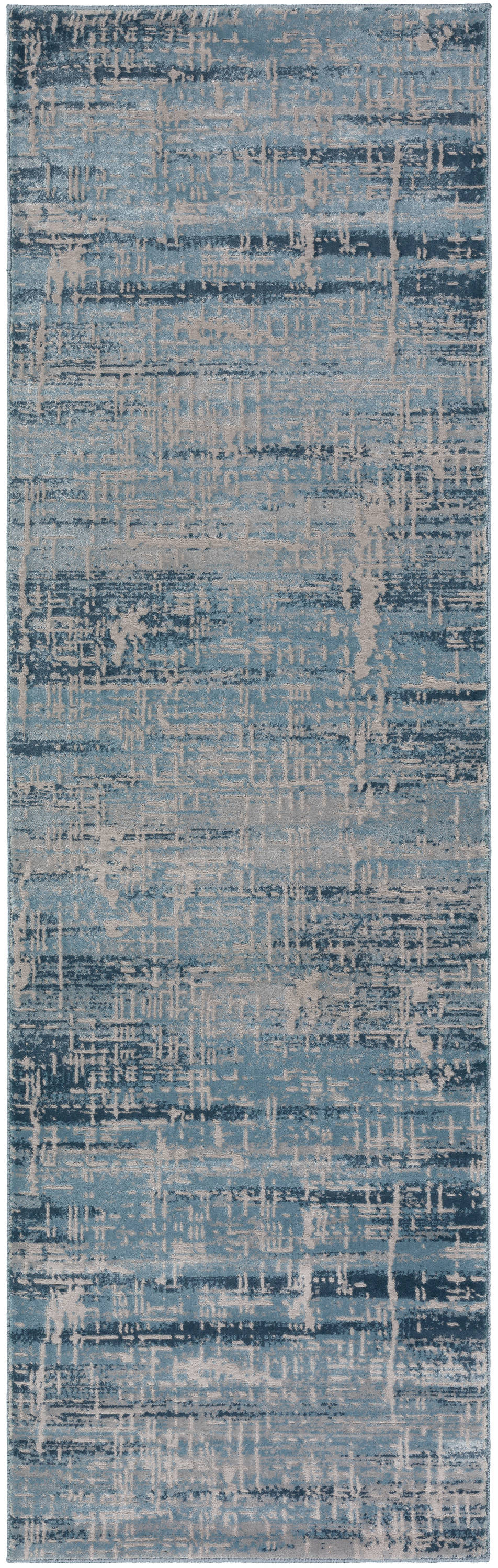 Addison Rugs ADA35RI2X7 Dayton 2 x 7 River Indoor Distressed/Overdyed Vintage Runner Rug
