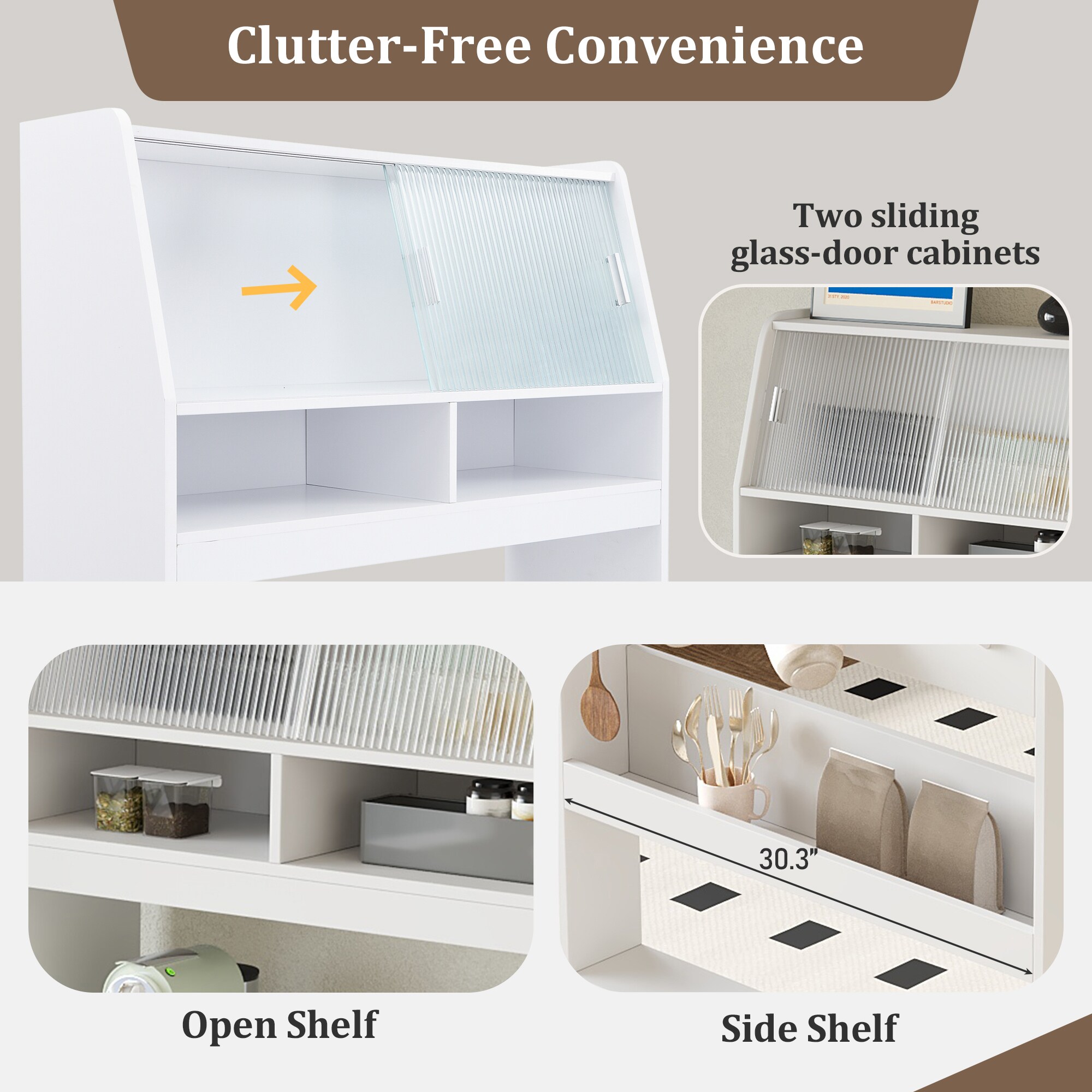 SINOFURN SYA010606WT Dining-Tables - View #3