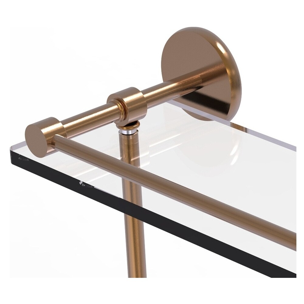 Allied Brass P1000-2TB/16-GAL-BBR Bathroom-Shelves - View #2