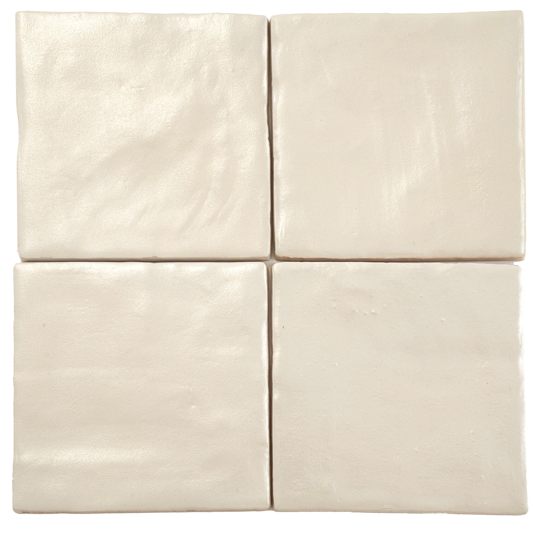 Duchess Glossy Beige Ceramic 4" x 4" Square Wall Tile