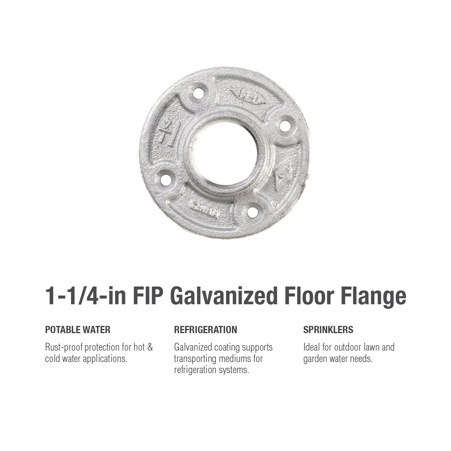 RELIABILT 61006 Galvanized-Fittings - View #5