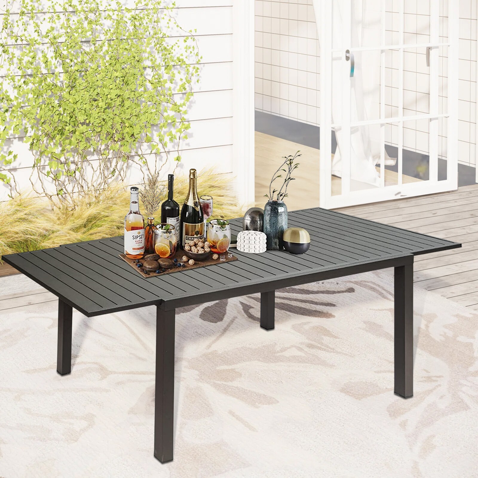 Lowes expandable deals patio table