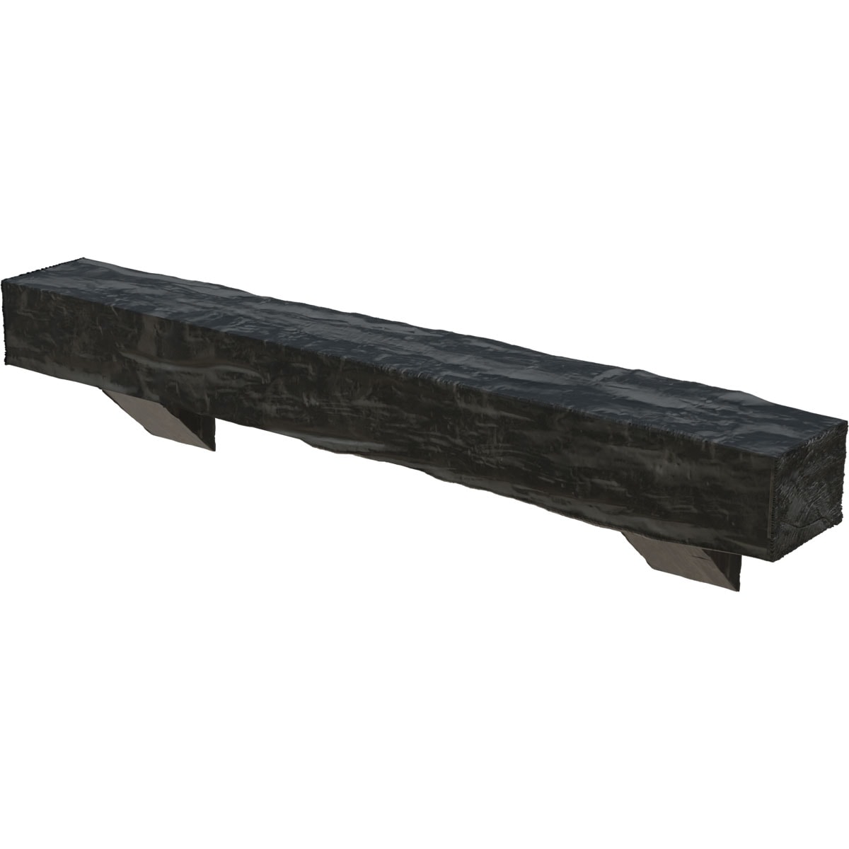Ekena Millwork MANURW06X08X48BKES Mantel-Shelves - View #3