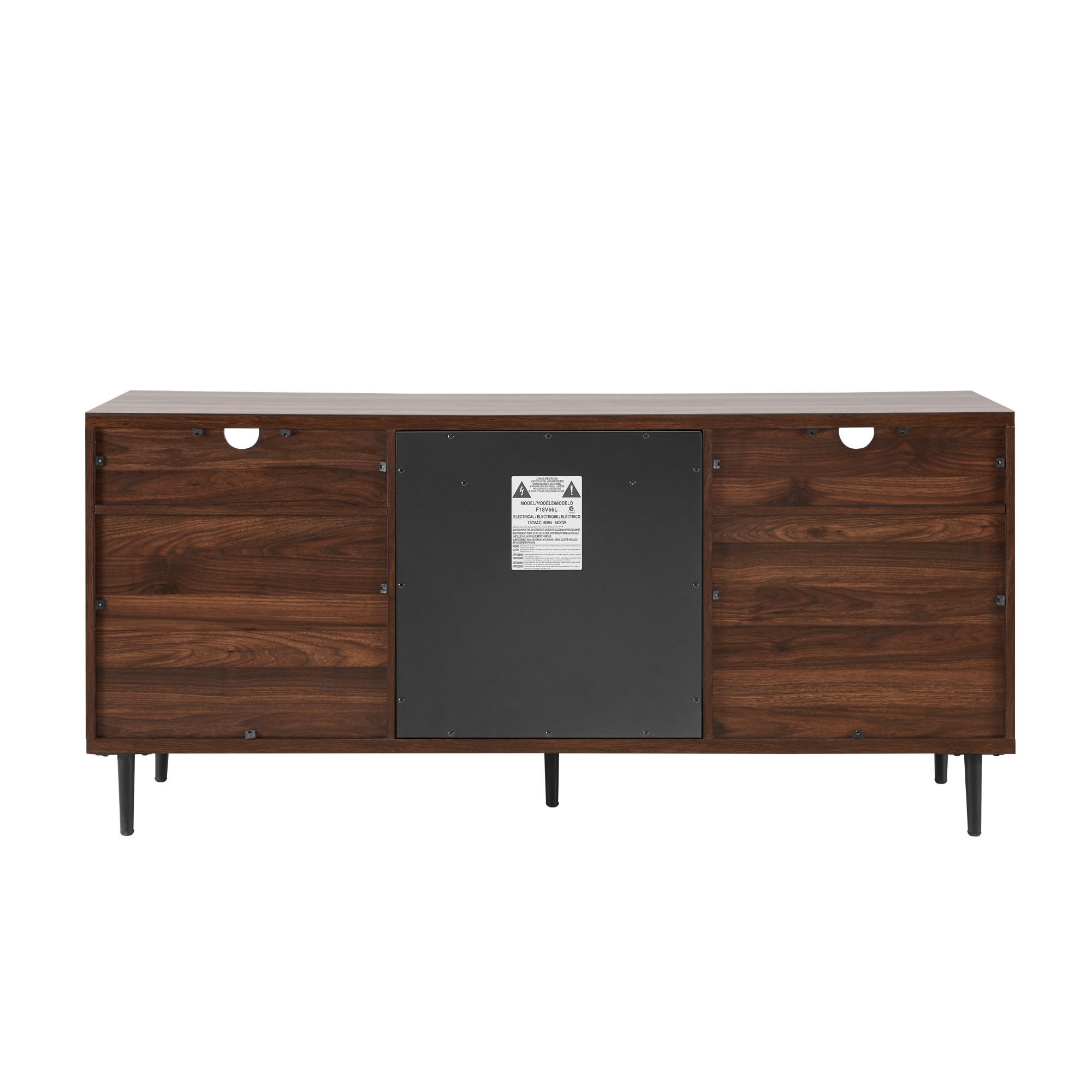 Walker Edison LW60FPRTHDW Electric-Fireplaces - View #6