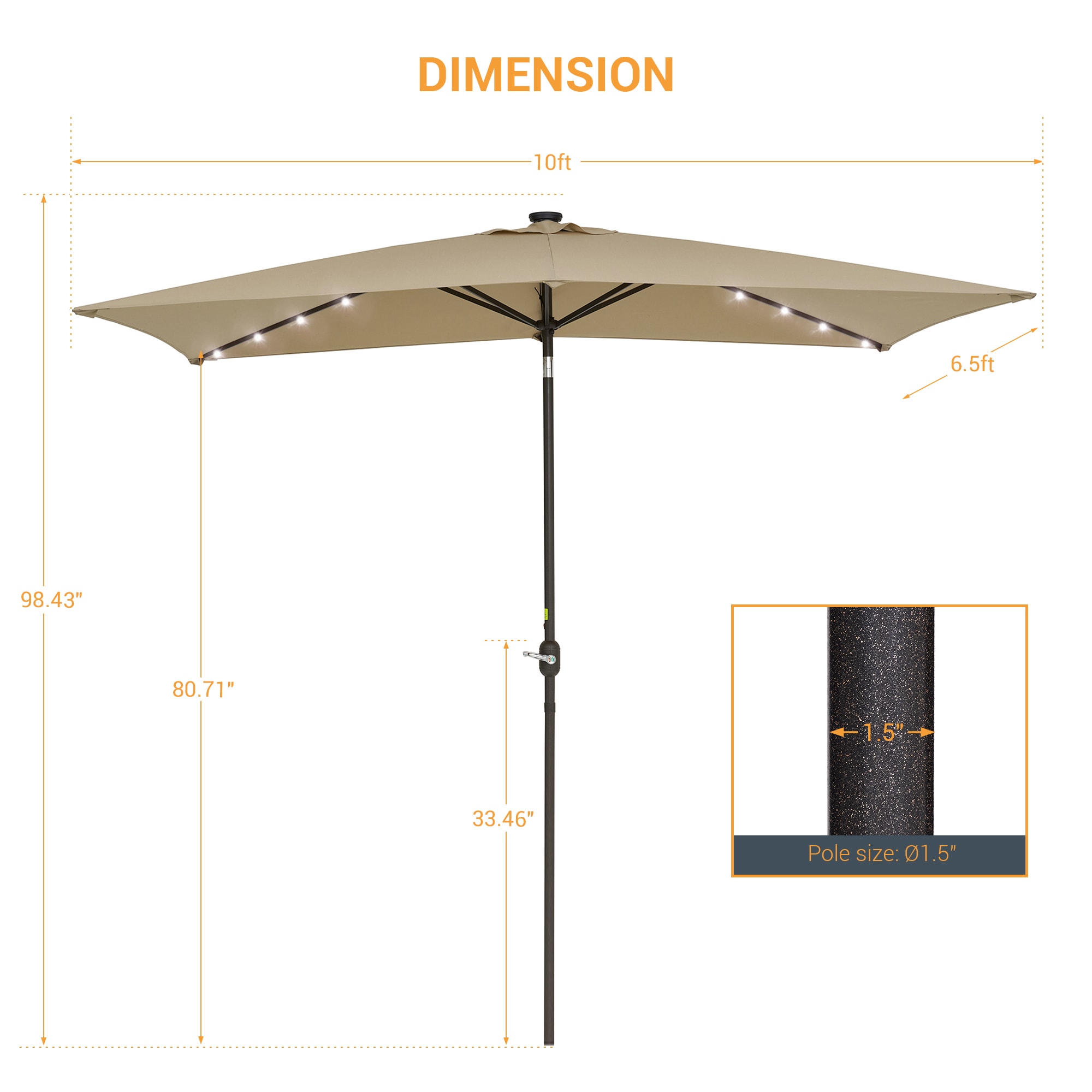 ACEGOSES LW-RLED16SD Umbrellas-2 - View #11