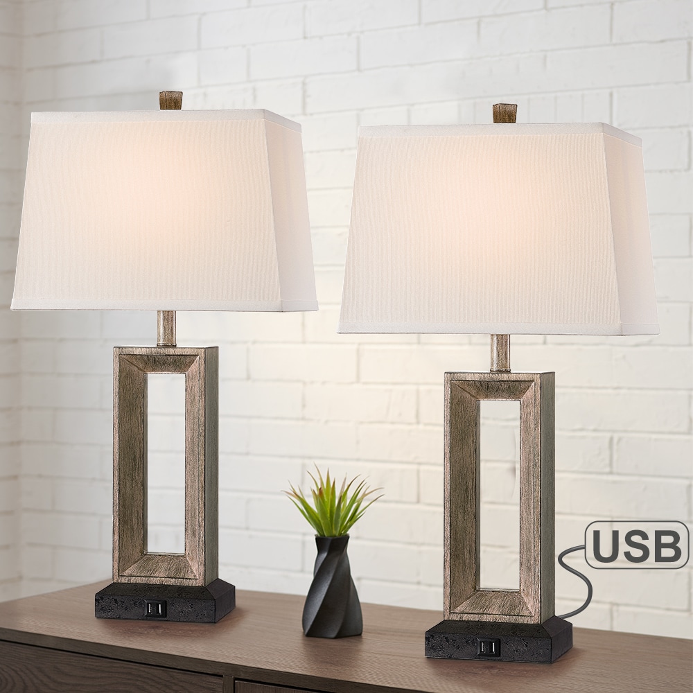 Cottage Small Table Lamp Distressed Light Bronze - 6.5 x 18 - On Sale -  Bed Bath & Beyond - 37353296