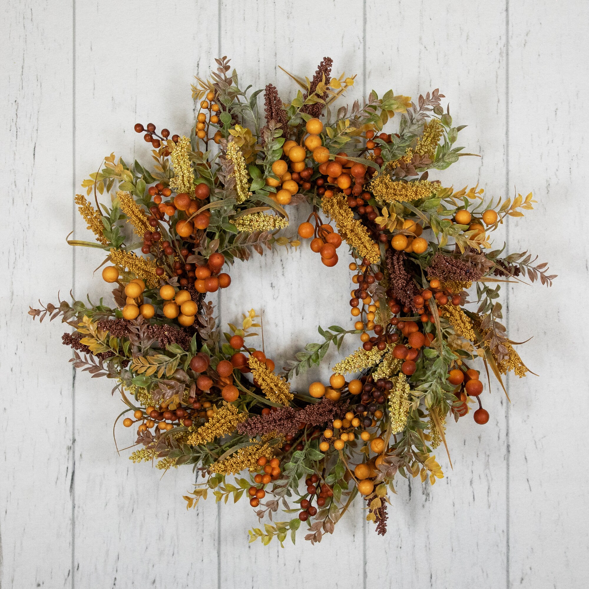 Northlight 35762377 Artificial-Thanksgiving-Wreaths - View #4