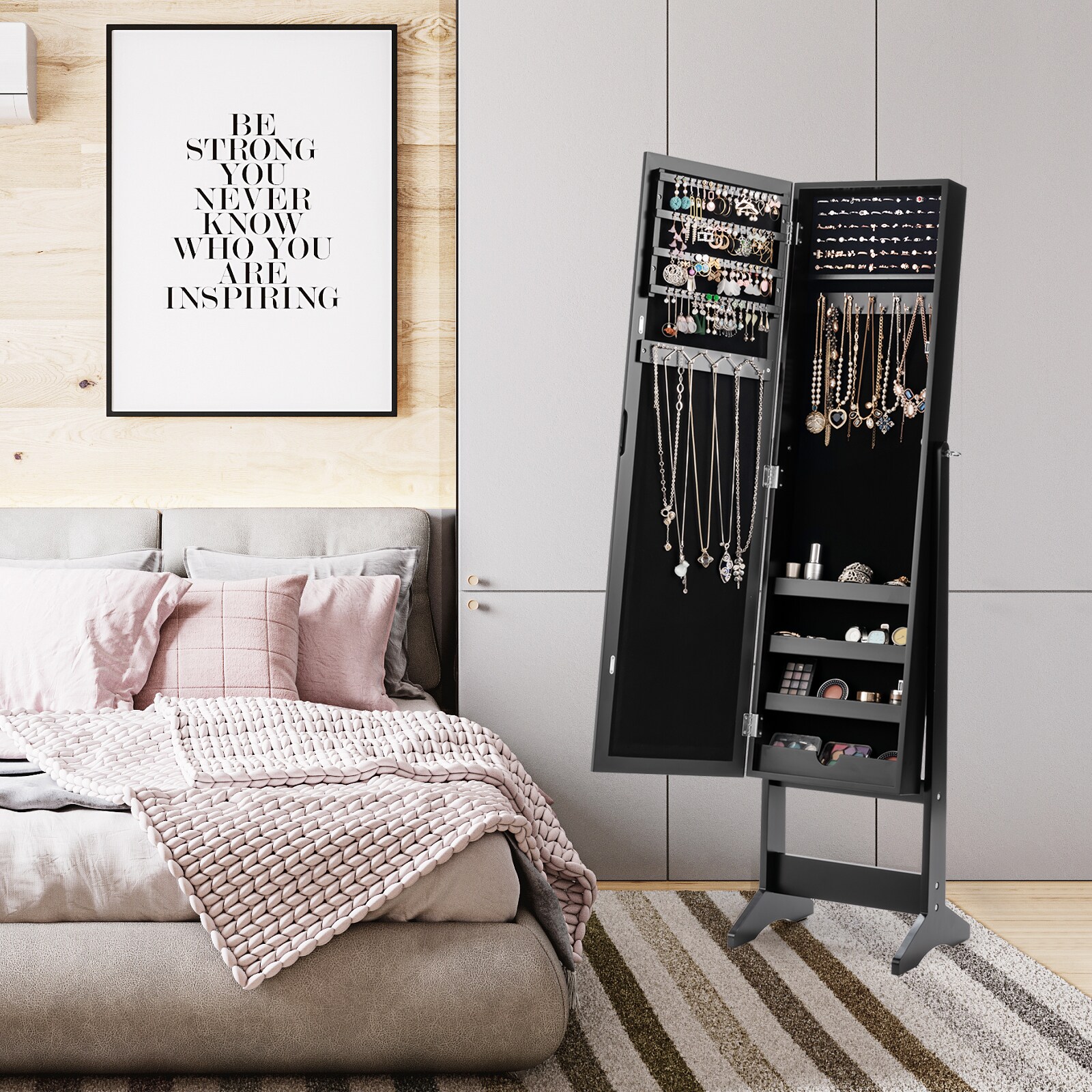 Slickblue D-CO-KB91466WH Jewelry-Armoires - View #7