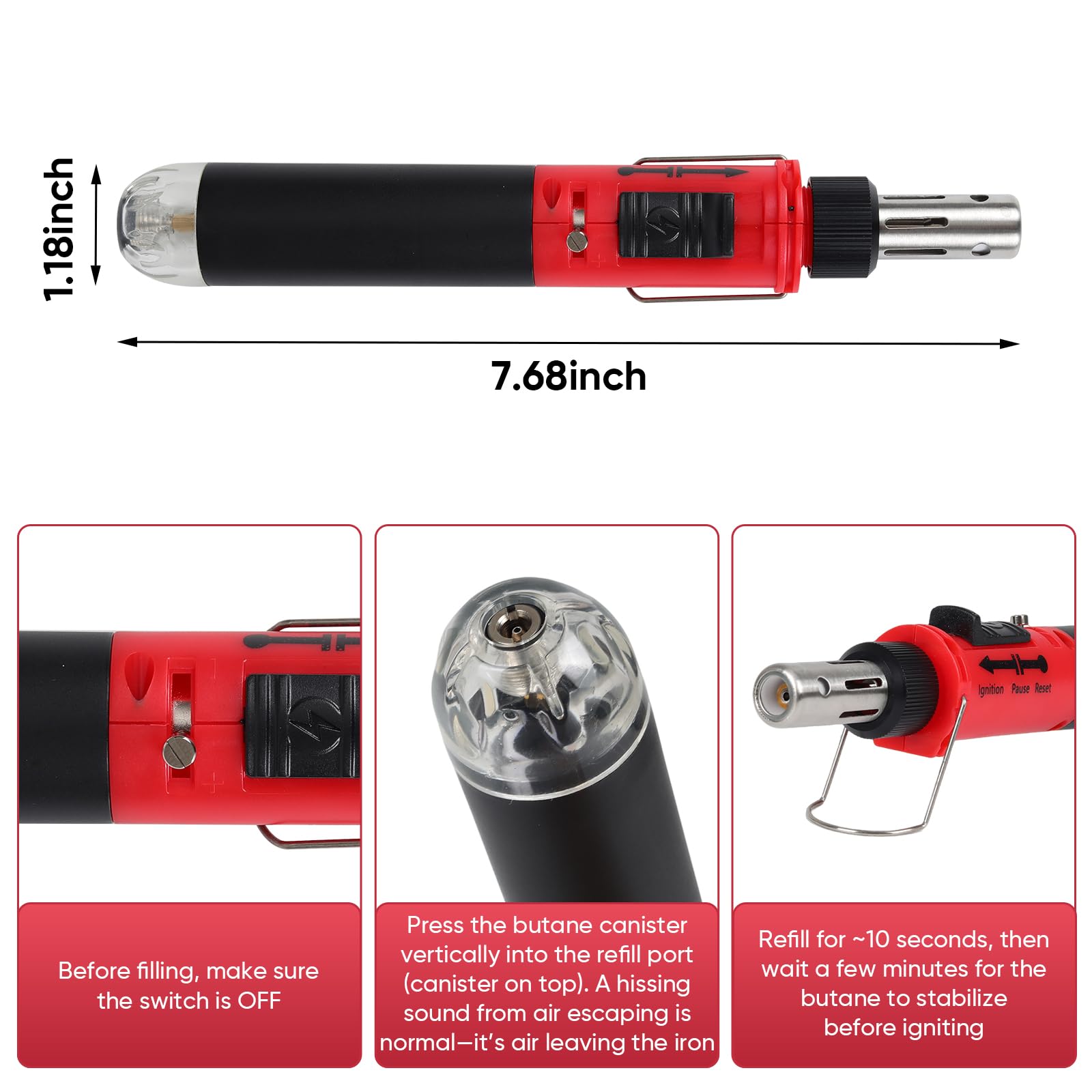 Justincity LJT0821J0243 Torch-Cylinders - View #6