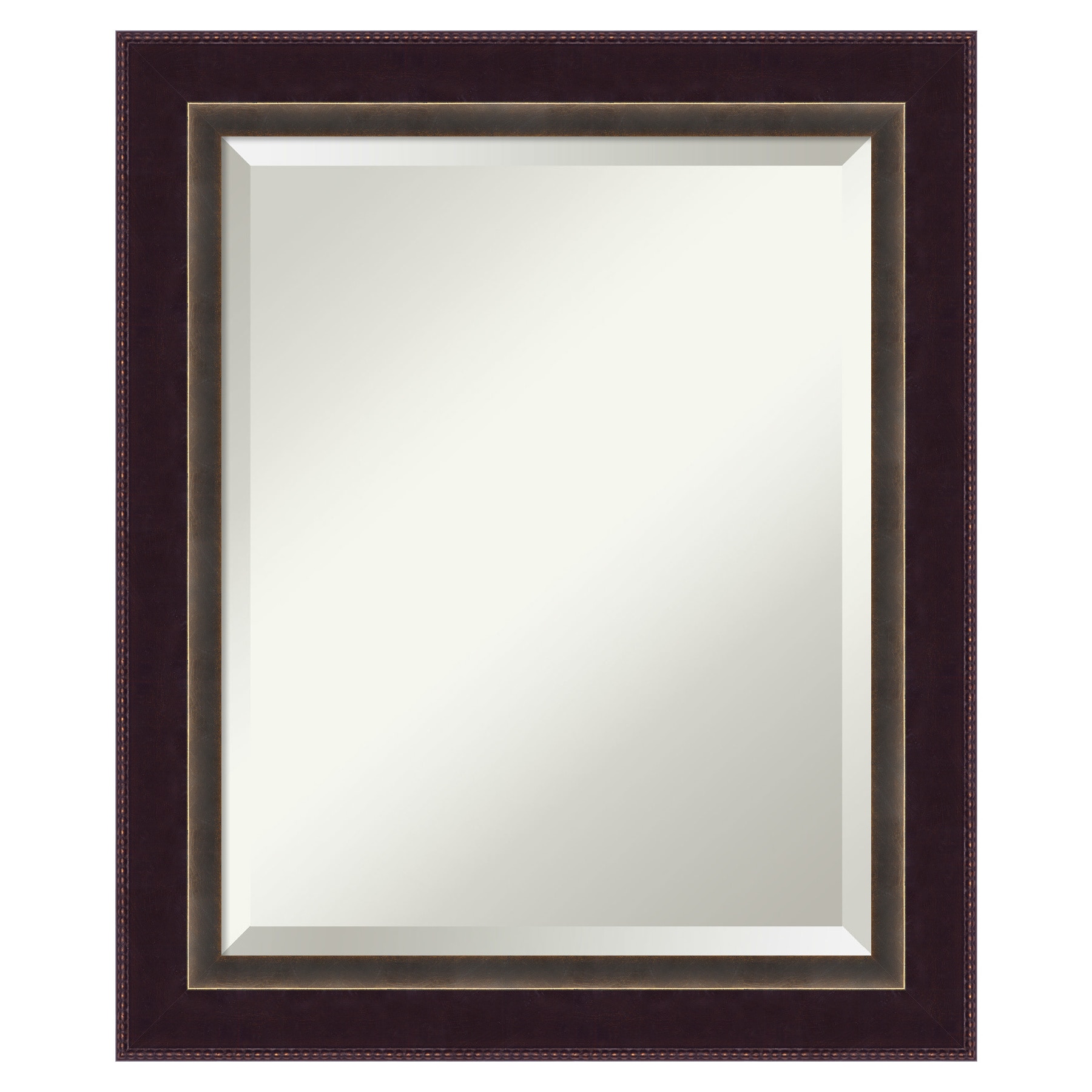 Amanti Art DSW3572563 Signore 20.38-Inches x 24.38-Inches Framed Rectangle Bathroom Vanity Mirror ( Burnished Bronze )