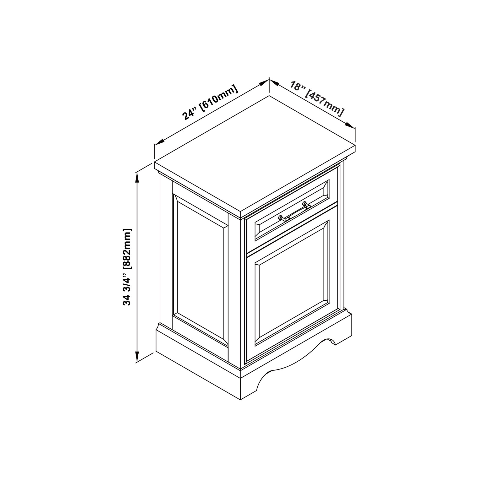 allen + roth RUTHERFURD HP-W Hamper-Baskets - View #13