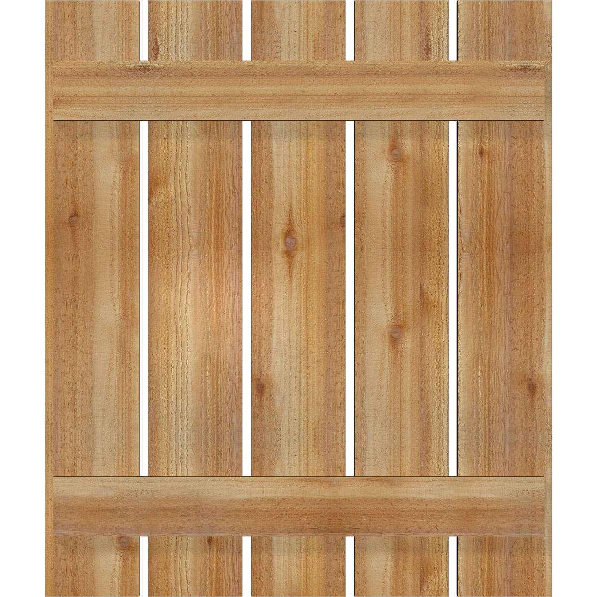 Ekena Millwork RBS06S29X034RWR Exterior-Shutters - View #5