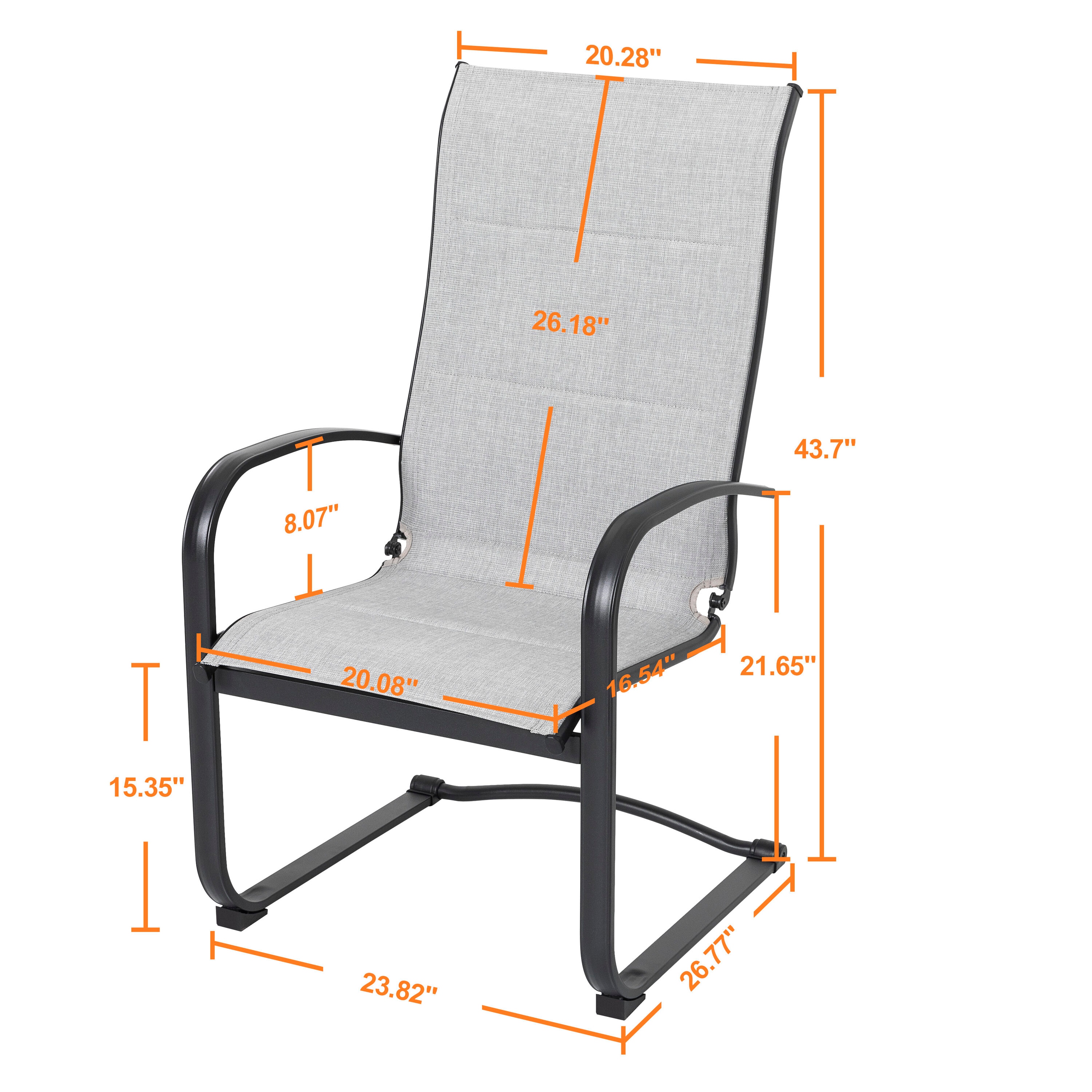 Nuu Garden DS003GR Patio-Chairs - View #4