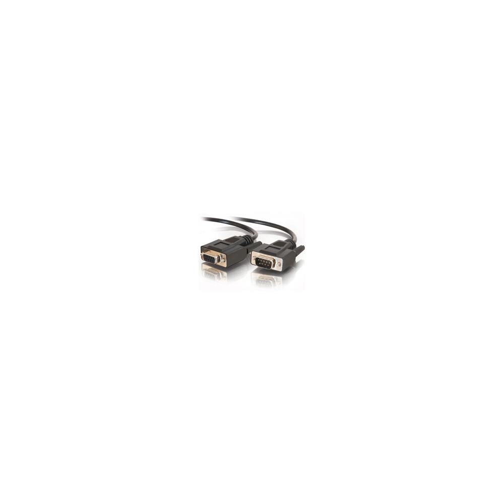 C2G CTG5255 Cables to Go 25213 3ft DB9 M-F EXTENSION CABLE- BLACK