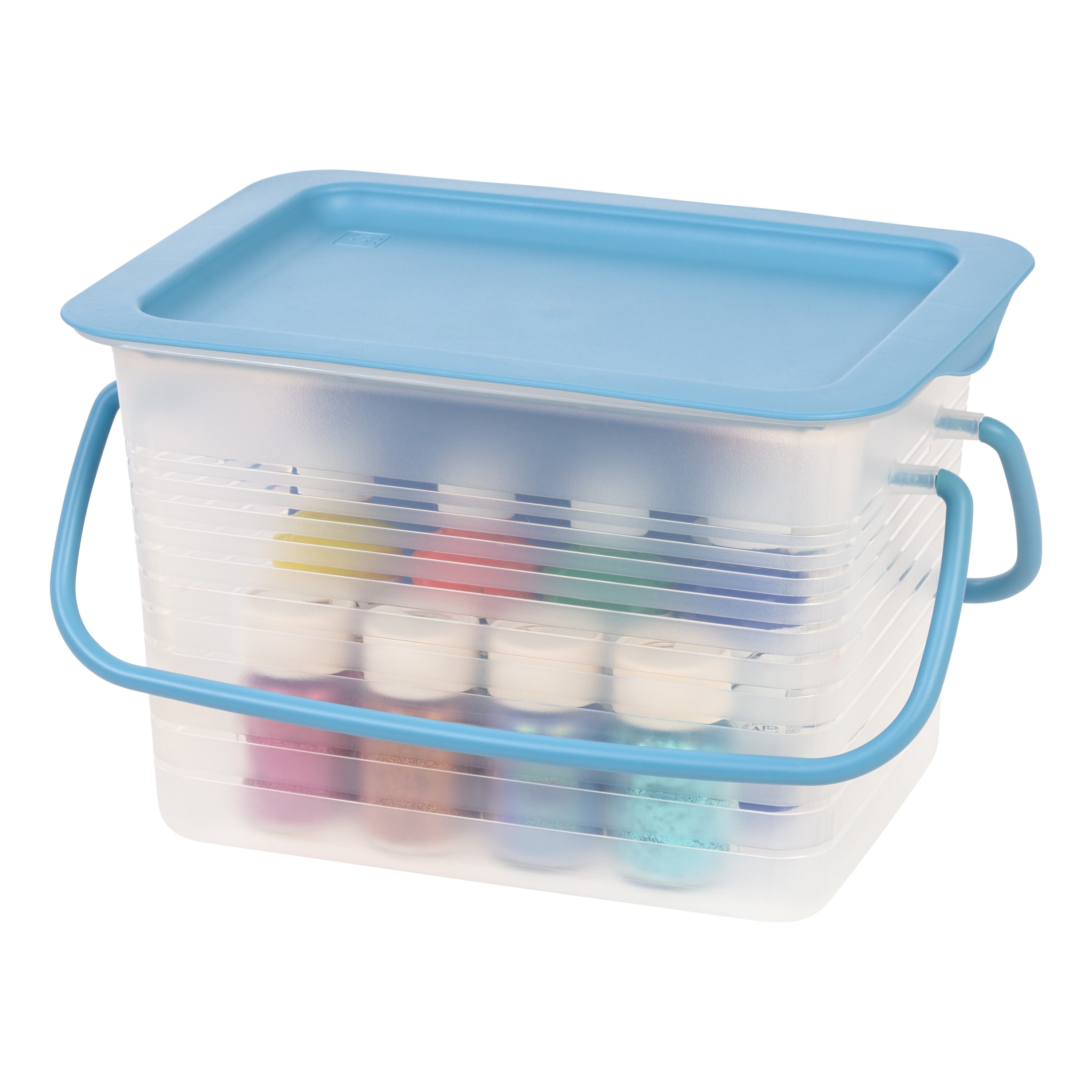 IRIS Small Clear Weatherproof Tote with Standard Snap Lid in the Plastic  Storage Containers department at