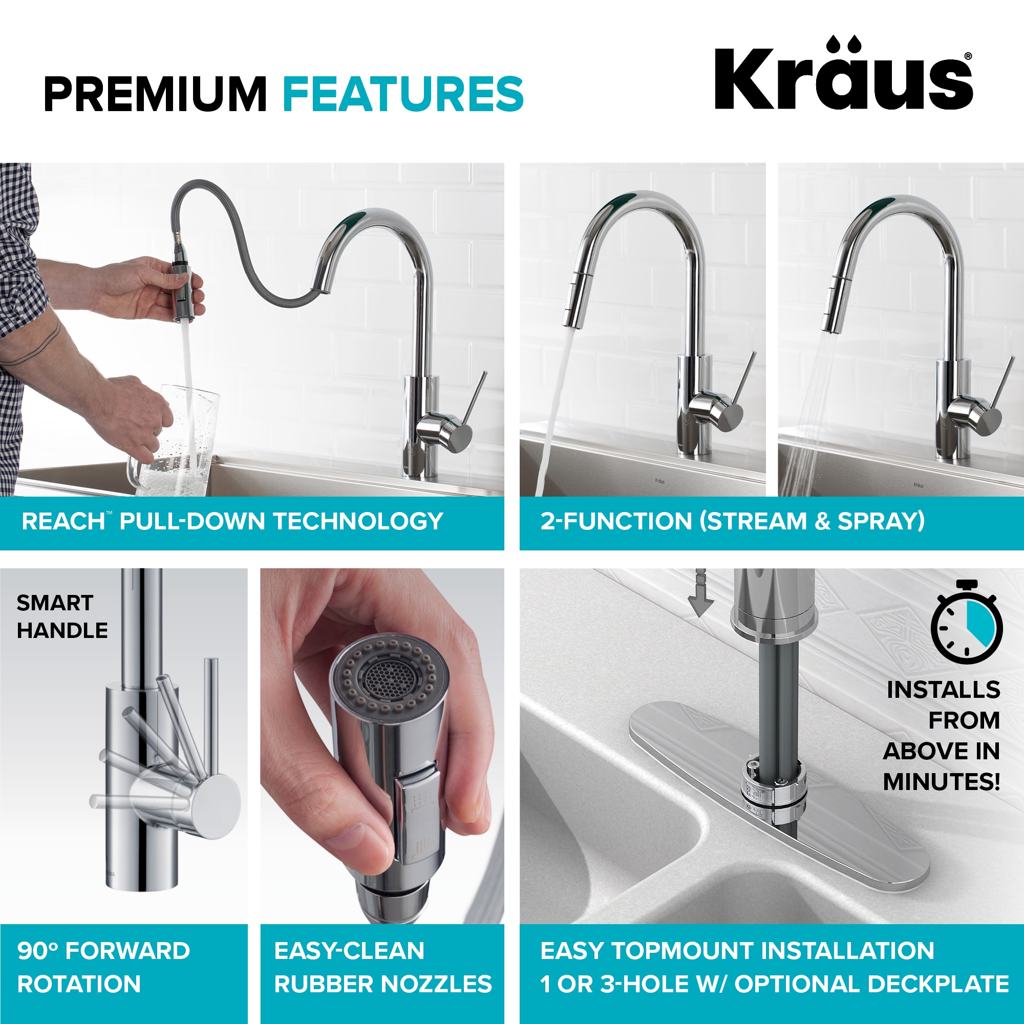 Kraus KPF-2620-FF-100CH Kitchen-Faucets - View #6