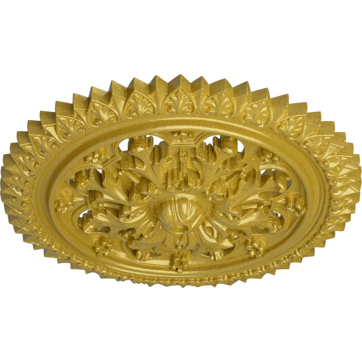 Ekena Millwork CM21YORGS Ceiling-Medallions - View #2