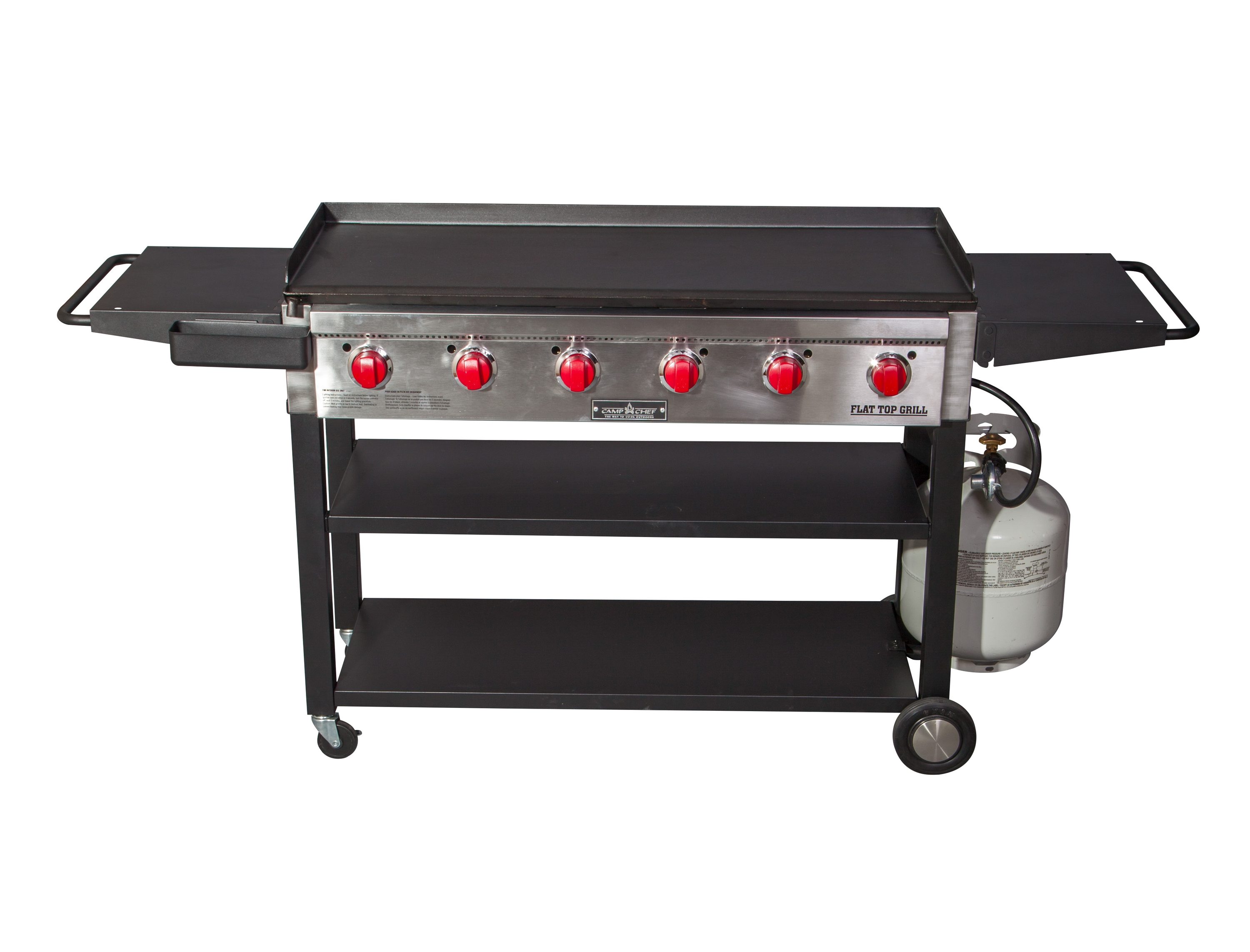 17 inch Portable Propane Flat Top BBQ Grill Griddle for Outdoor, Camping, Kitchen, Tailgating Etc, Kit with Grill Bag