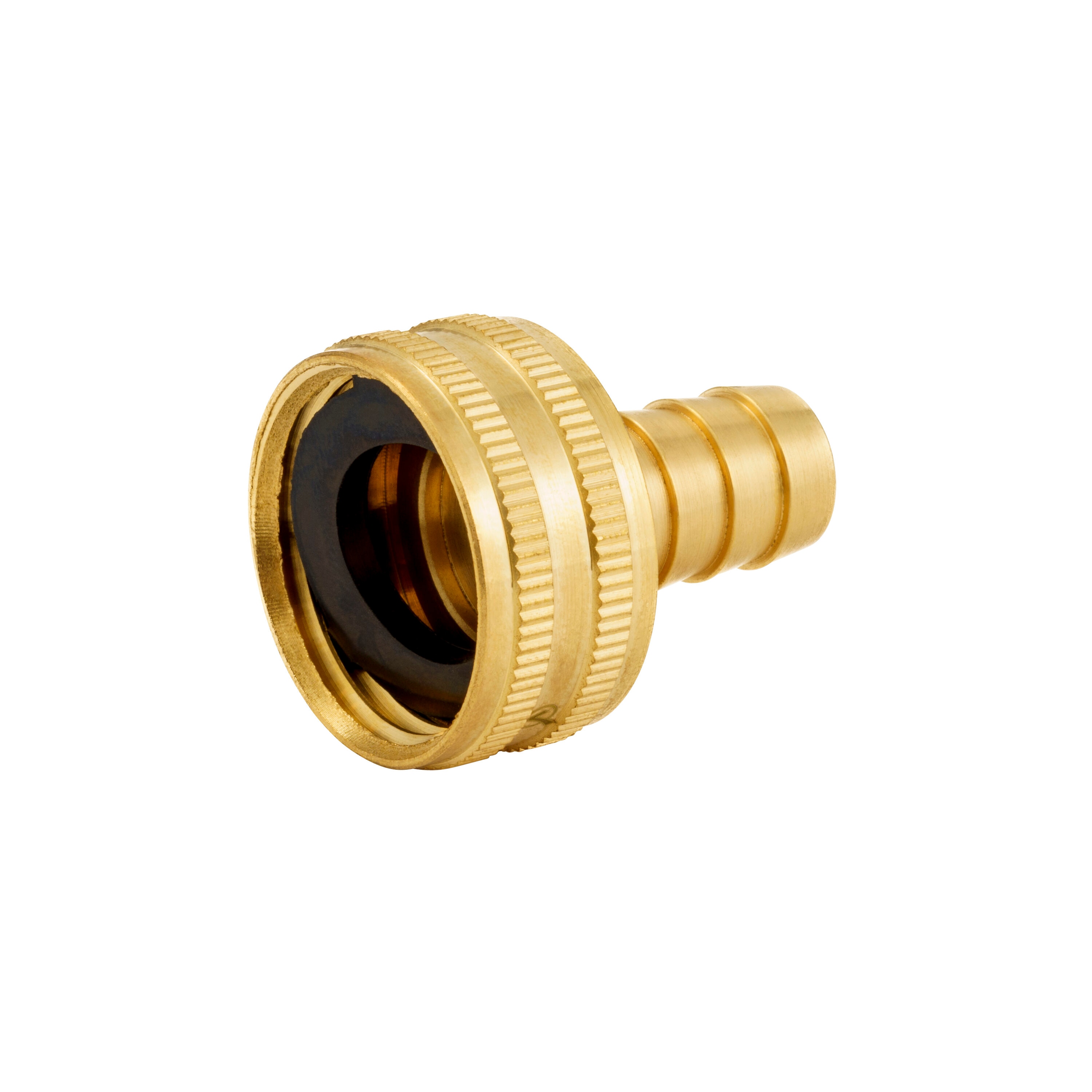 Proline Series GH-592B Brass 1/2-in FHT x 3/4-in BARB Swivel Adapter