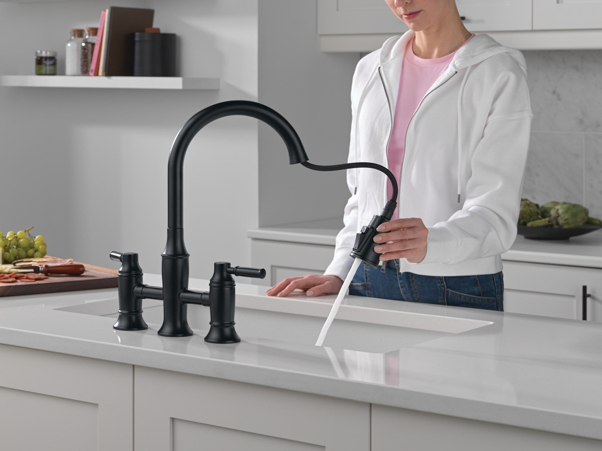 Delta 2384L-BL-DST Kitchen-Faucets - View #11