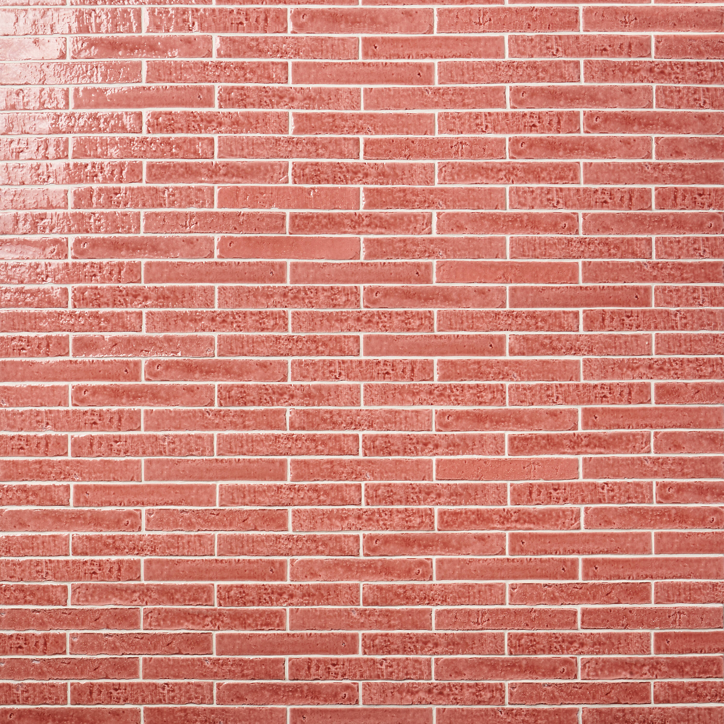 Virtuo Pink Crackled Ceramic Subway Wall Tile 2x10