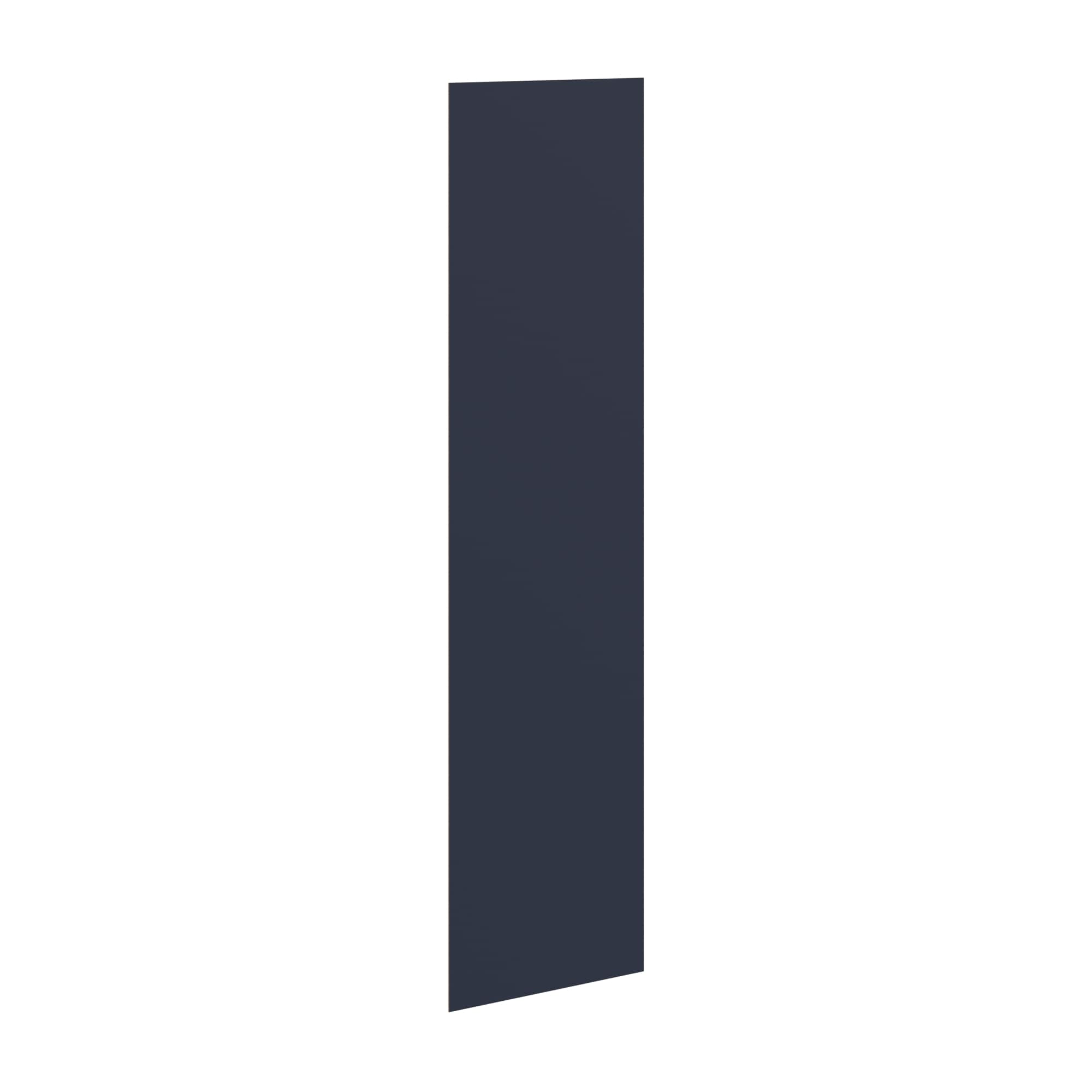 KraftMaid Momentum Deveron Cabinet End Panel 23.25-in W x 96-in H x 0.19-in D Midnight Painted (Pantry Cabinet End Panel)