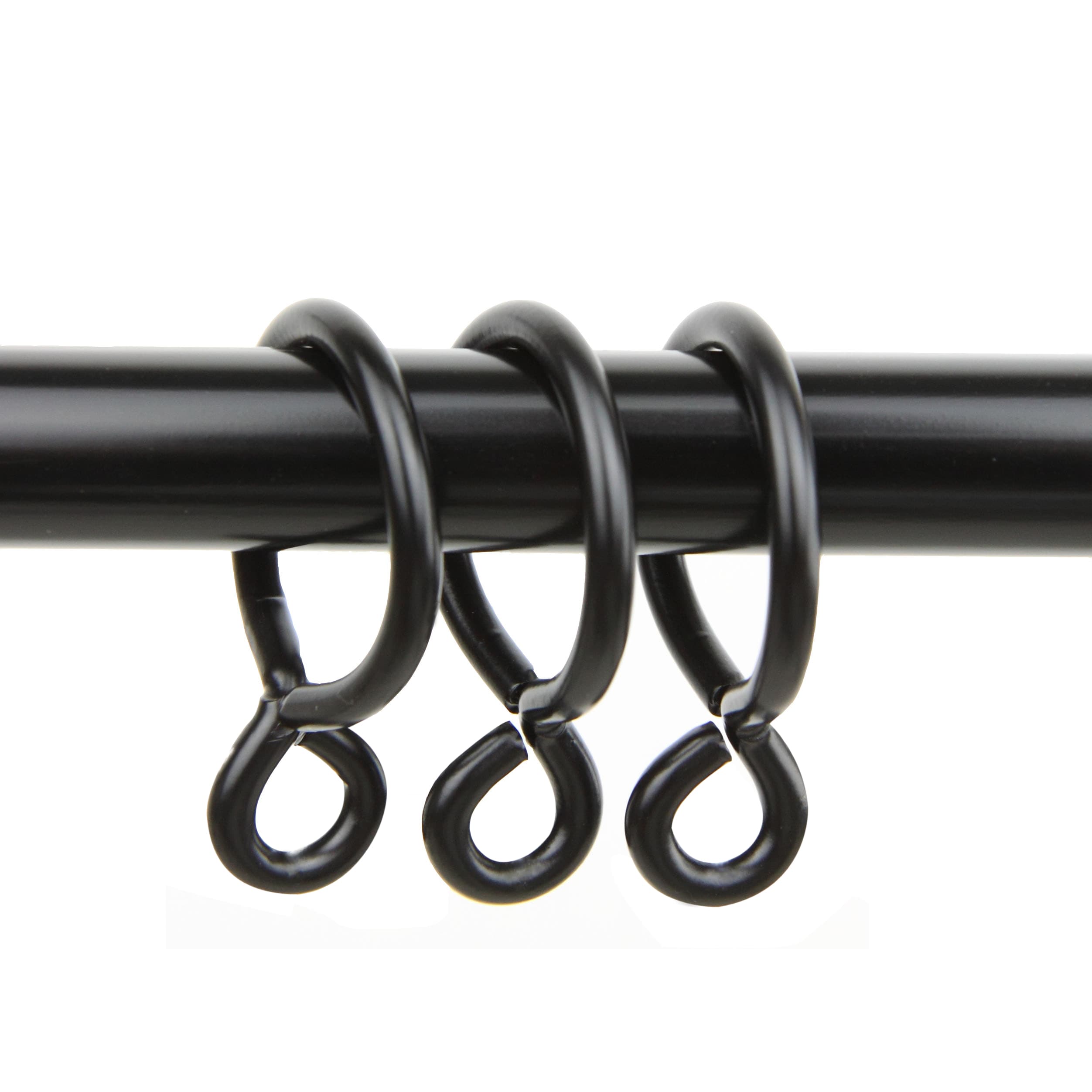 Home Decorators Collection Oil-Rubbed Bronze Steel Curtain Rings
