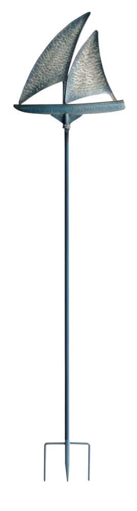 Global Outdoors 88-56724 Blue Steel Wind Spinner