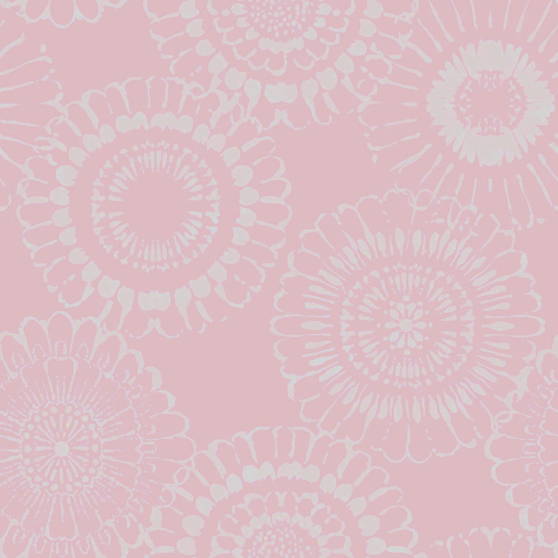 Chesapeake 4060-128860 Fable 57.5-Sq. Feet Pink Non-woven Floral Unpasted Wallpaper