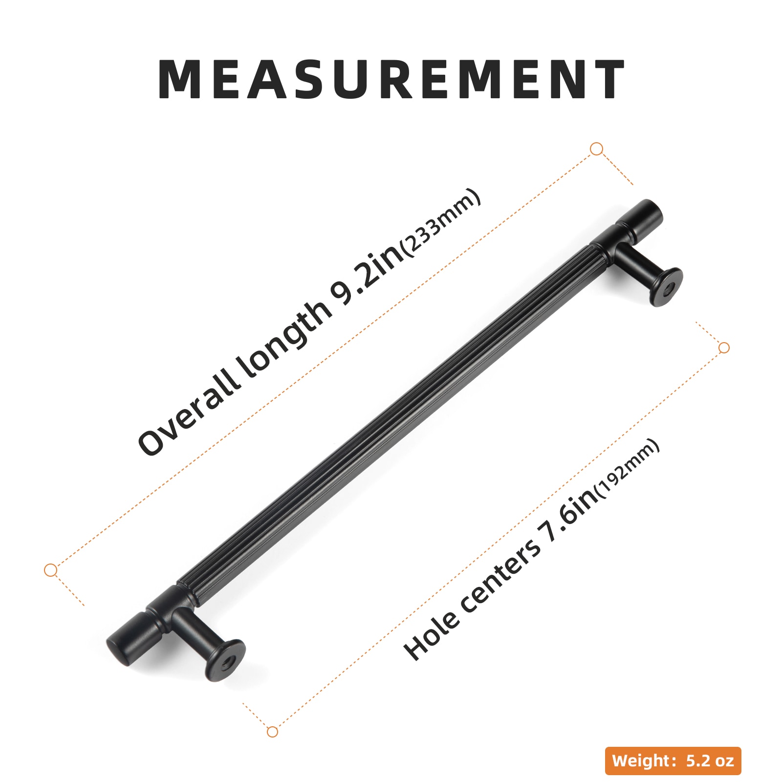 Miaokesen 9621B-192 Cabinet-Pulls - View #2