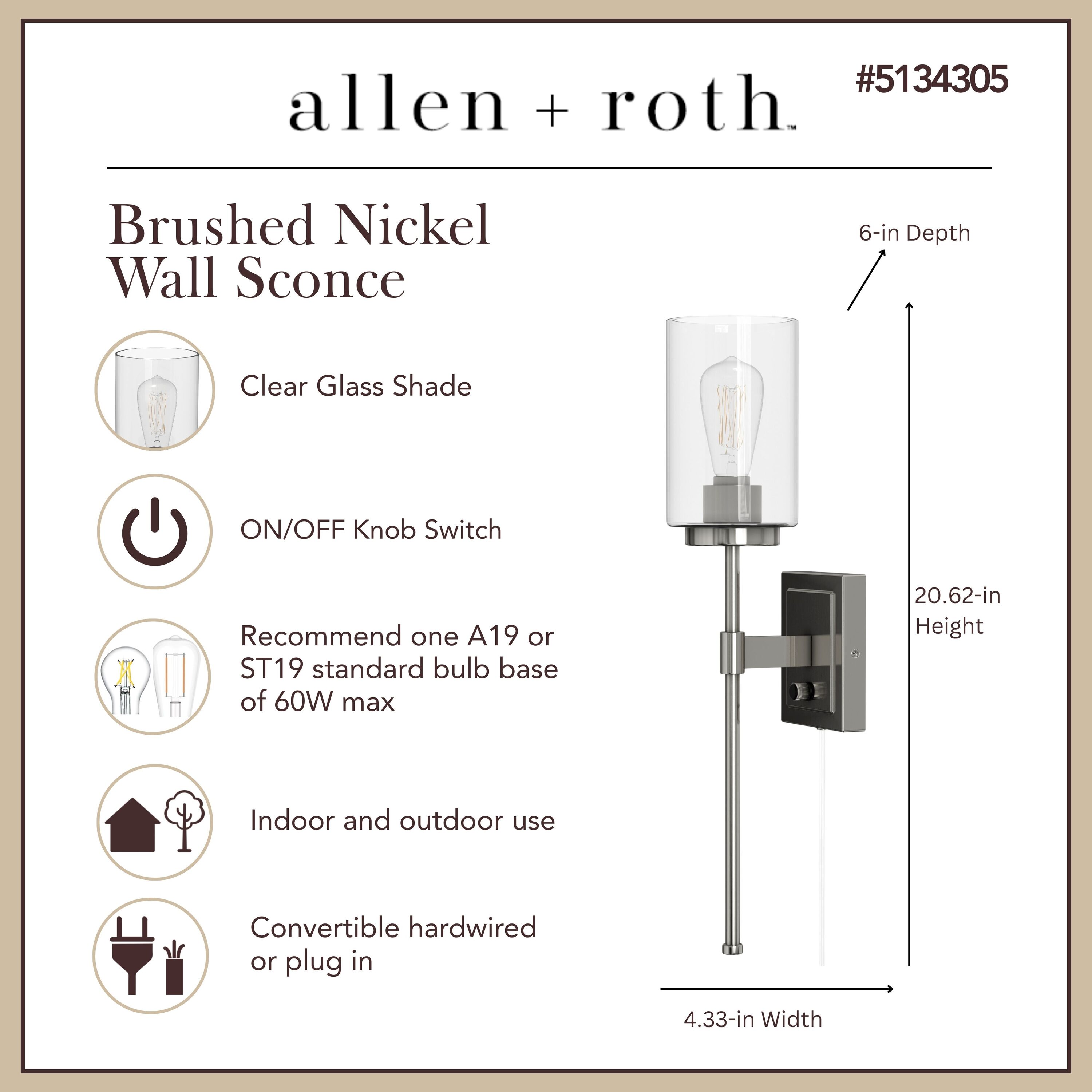 allen + roth WS61-1BNK b090000 - View #3