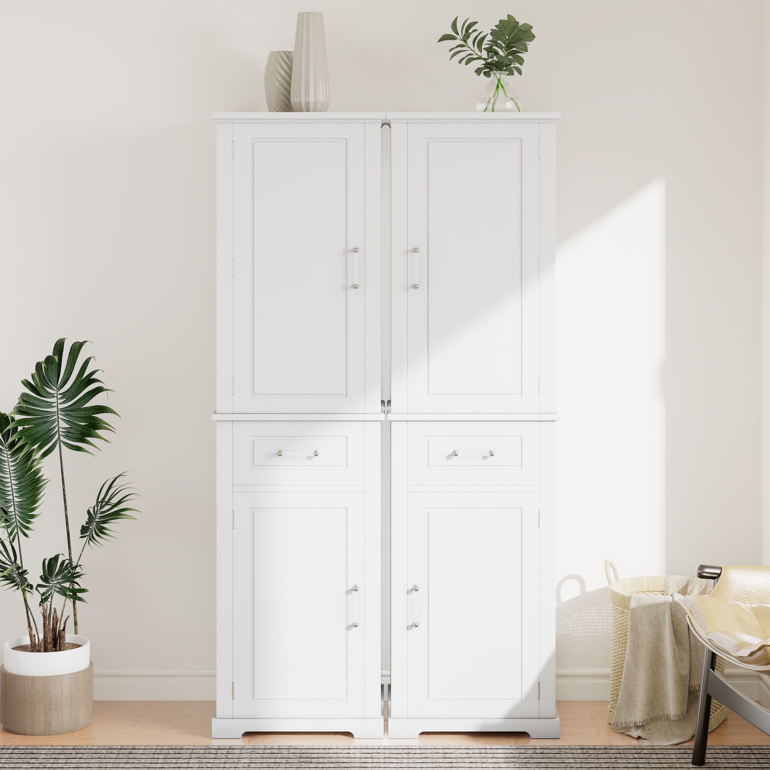 ModernLuxe L3P-N725S257456K Bathroom-Wall-Cabinets - View #2