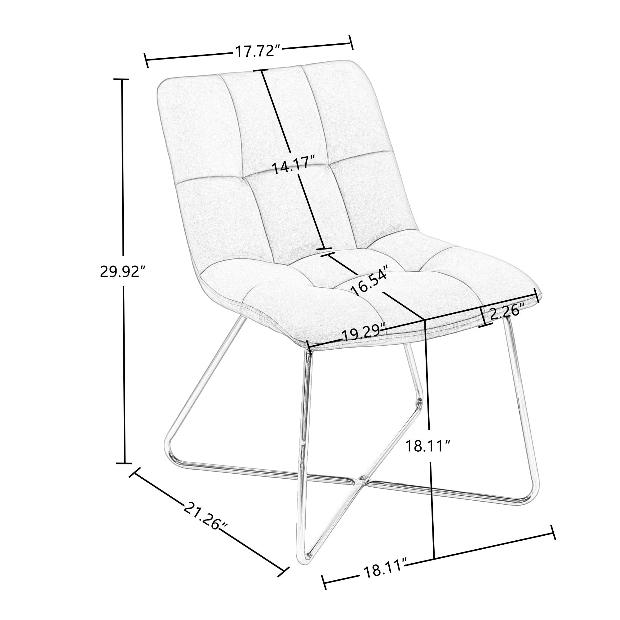 CASAINC WF-SD1061BU chairs - View #7