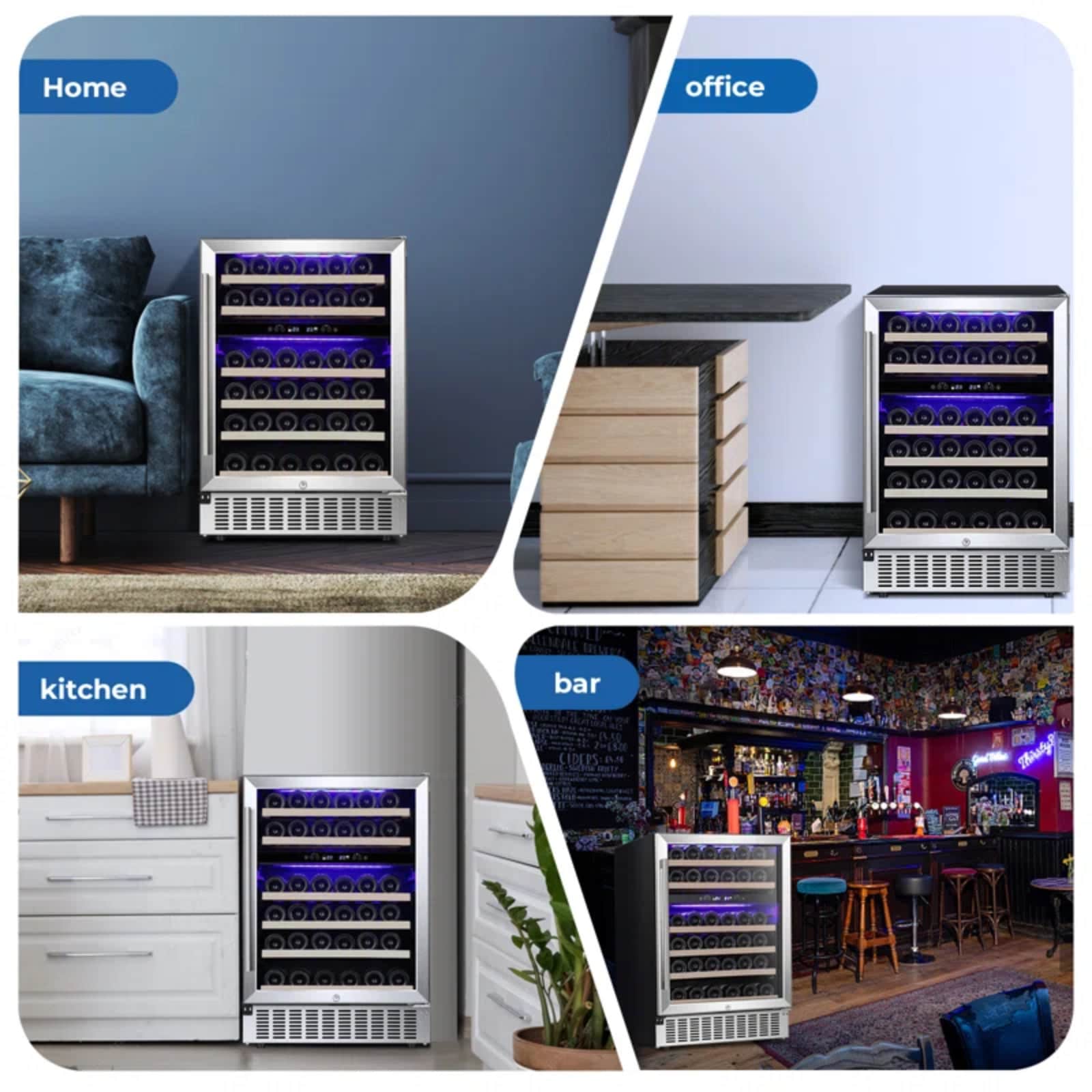 COWSAR LSWC-W51145B Wine-Chillers - View #7
