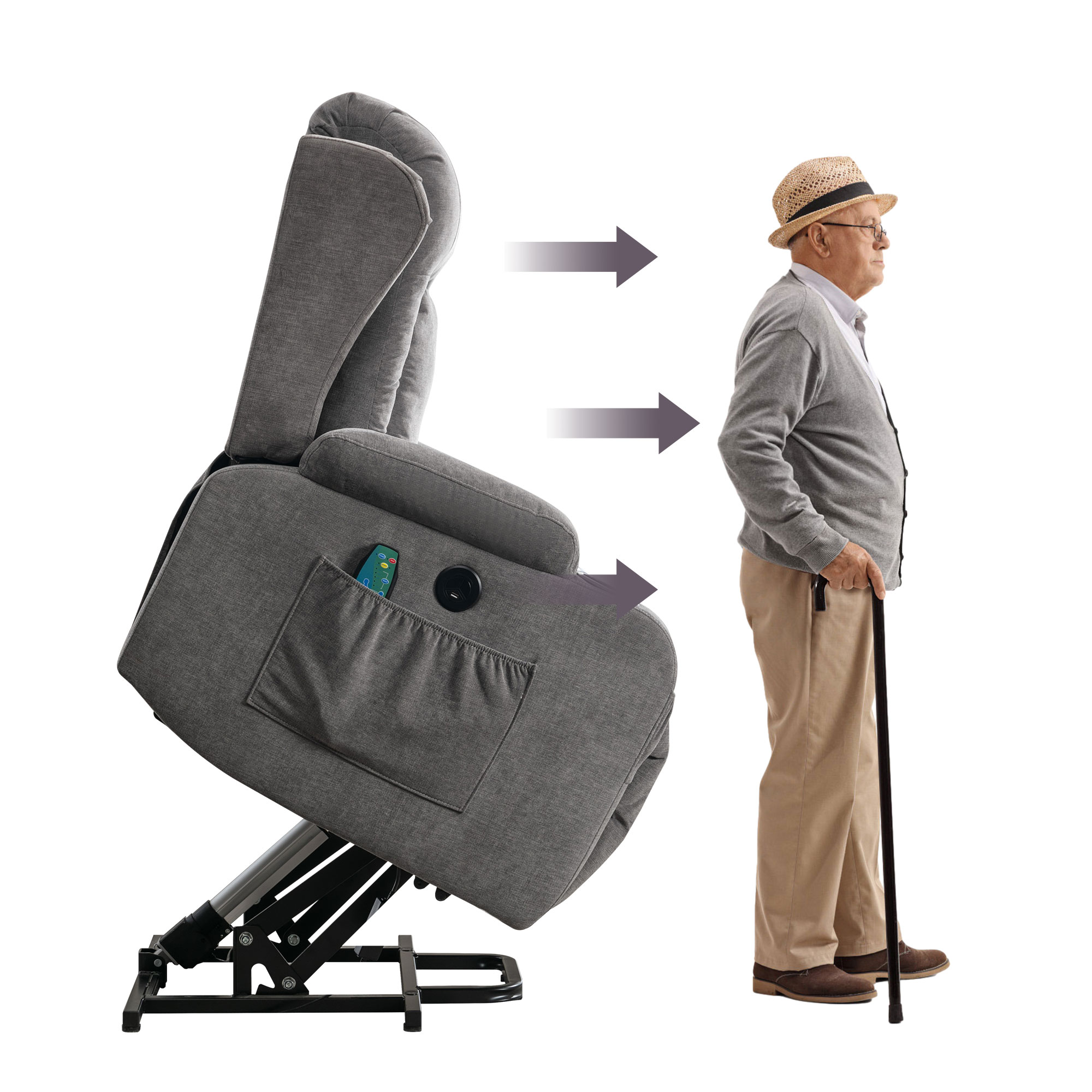 LUCKY ONE MO-VB65833 recliners - View #3