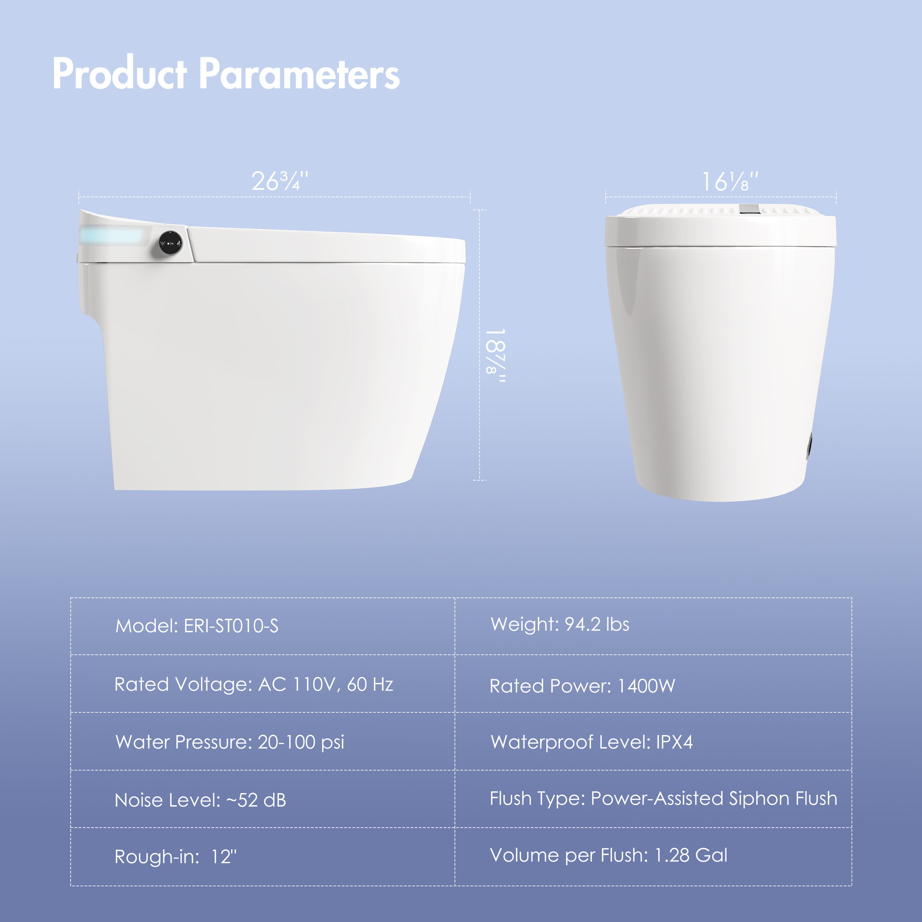 Eridanus ERI-ST010-S toilets - View #14