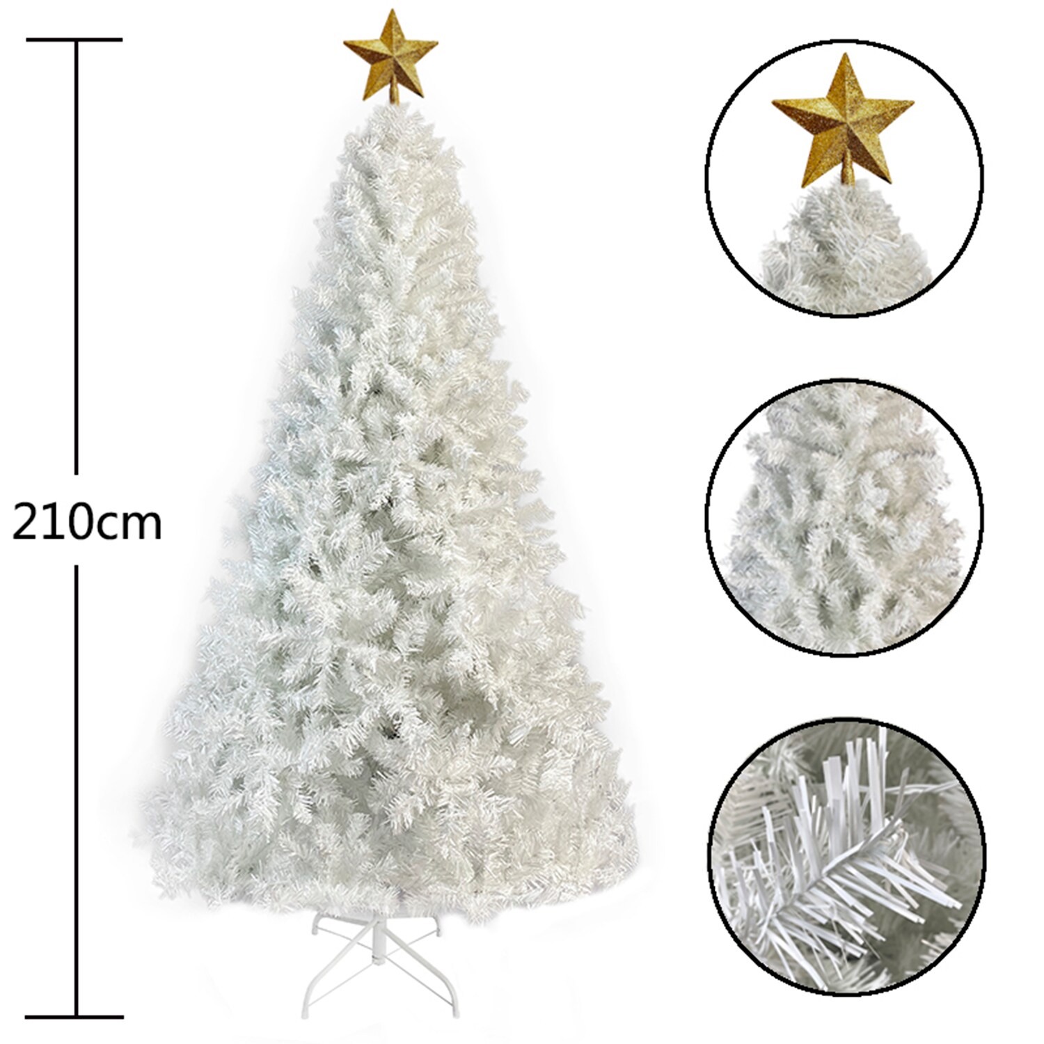 SINOFURN SYA380092GN Artificial-Christmas-Trees - View #3