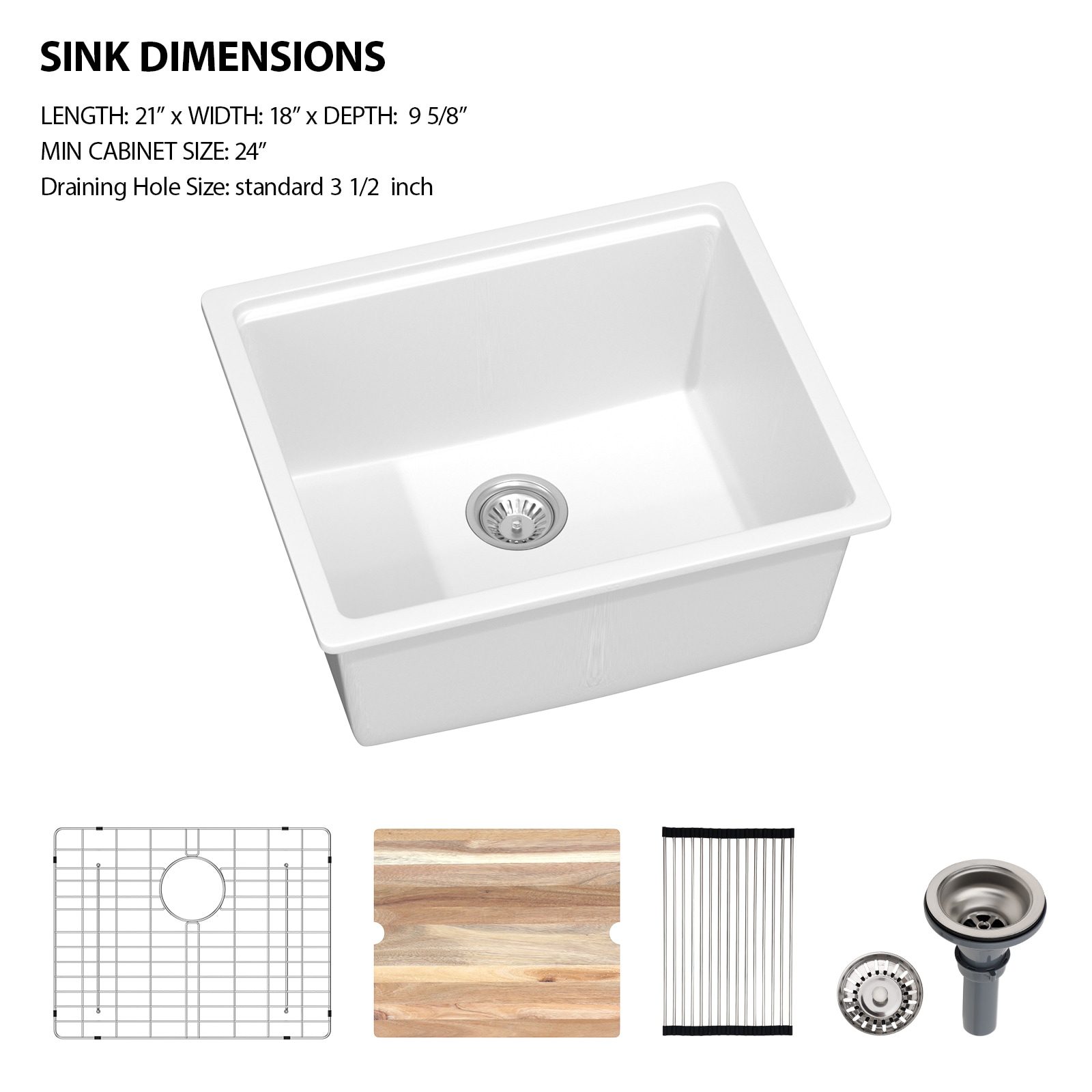 Lordear LD-SYSWHUS21 Kitchen-Sinks - View #11