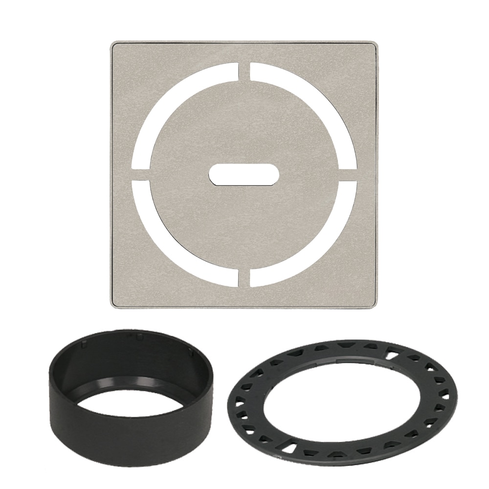 Schluter Systems KDIF4GRKTSBGD8 Kerdi-Drain Greige Square Grate